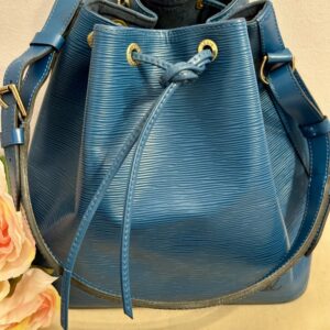 LOUIS VUITTON Noe Petit Epi bleu M44105 Datacode AR0964