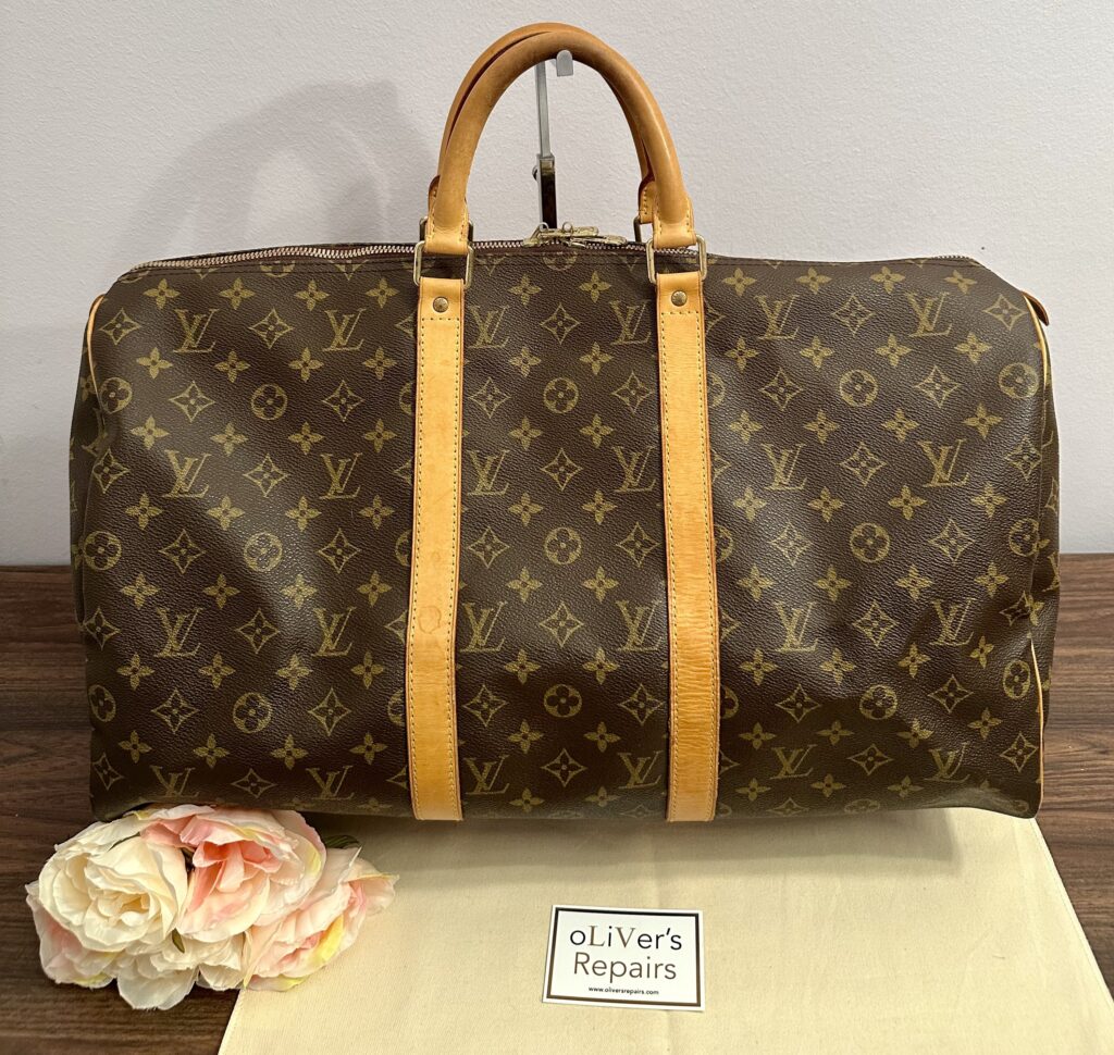 LOUIS VUITTON Keepall 50 monogram M41426 Datacode FL0989