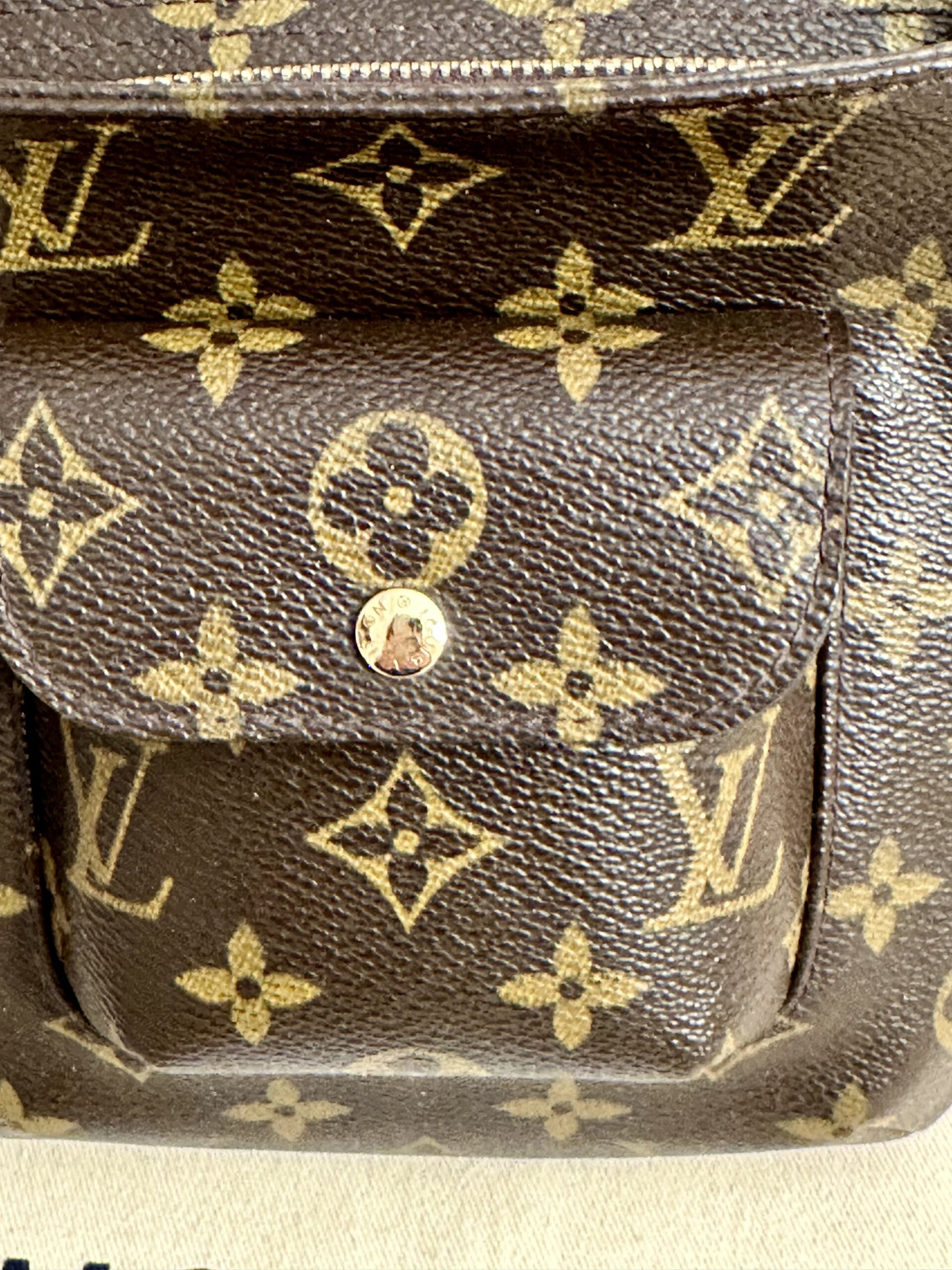 LOUIS VUITTON Partition M51901 MI0053 mit D-Ringen plus originalem VVN-Riemen – Bild 13