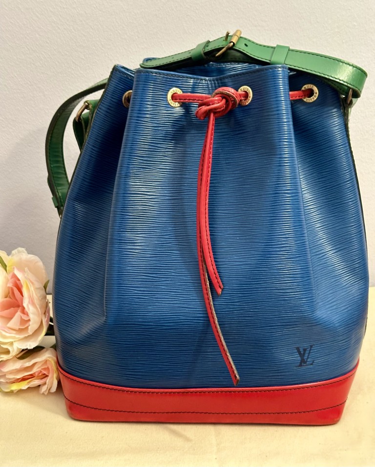LOUIS VUITTON LV Noe GM Tricolor Epi Leder M44082 Datacode V.I 1921