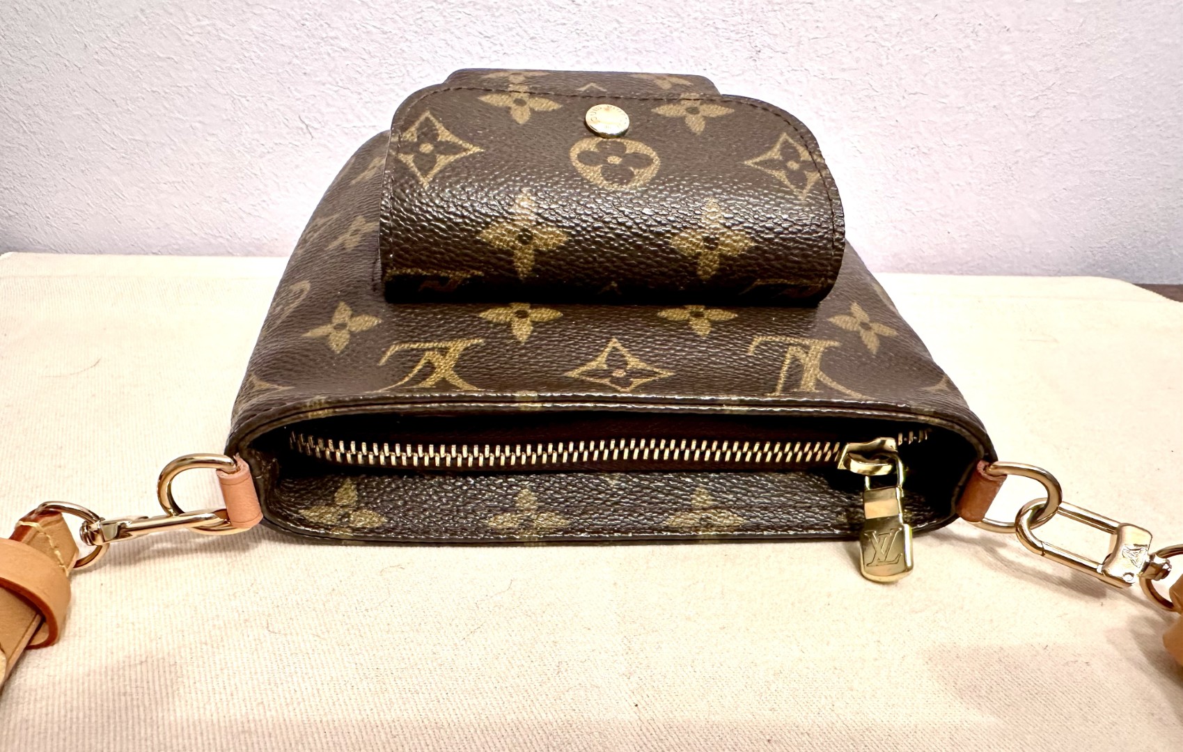LOUIS VUITTON Partition M51901 MI0053 mit D-Ringen plus VVN-Riemen – Bild 5