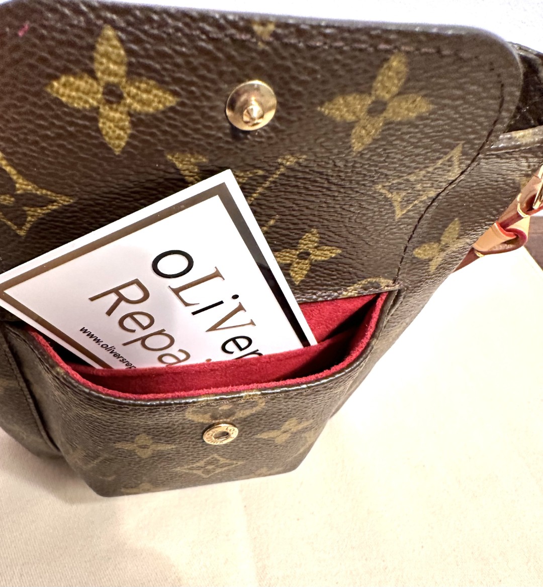 LOUIS VUITTON Partition M51901 MI0053 mit D-Ringen plus VVN-Riemen – Bild 7