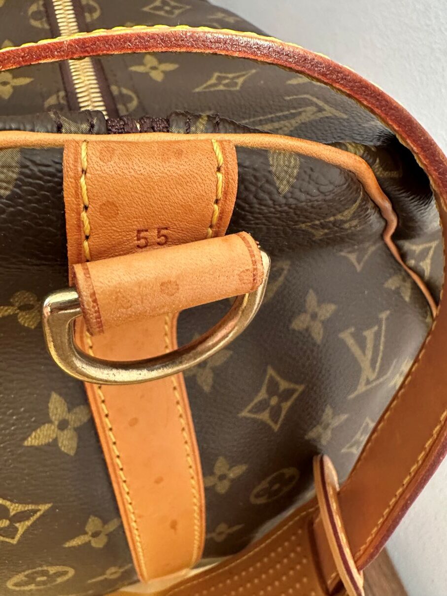 LOUIS VUITTON Keepall 55 monogram Bandouliere M41416 Datacode MB0045 – Bild 17