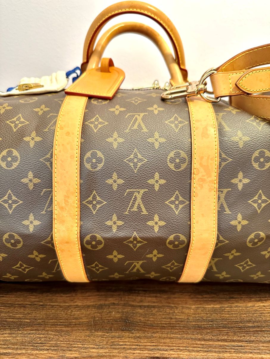 LOUIS VUITTON Keepall 55 monogram Bandouliere M41416 Datacode MB0045 – Bild 3