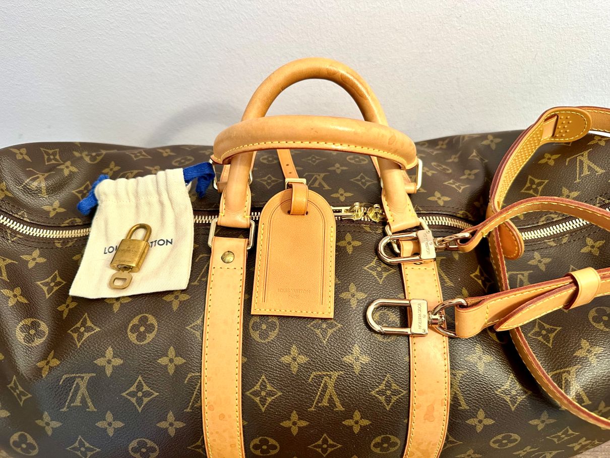 LOUIS VUITTON Keepall 55 monogram Bandouliere M41416 Datacode MB0045 – Bild 2