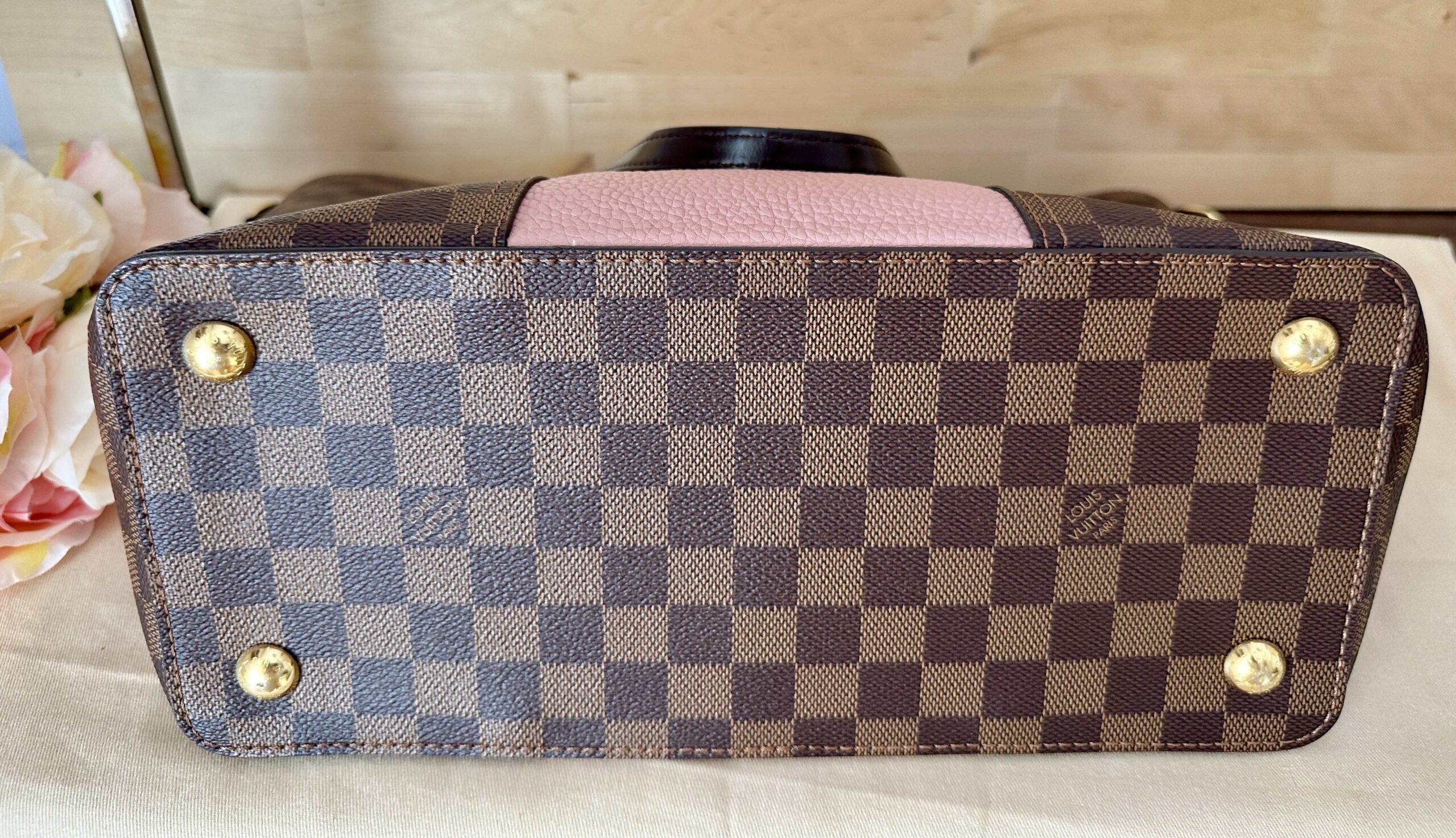 LOUIS VUITTON Jersey Magnolia, Damier, N44041, Datacode FL1109 und Chip – Bild 10