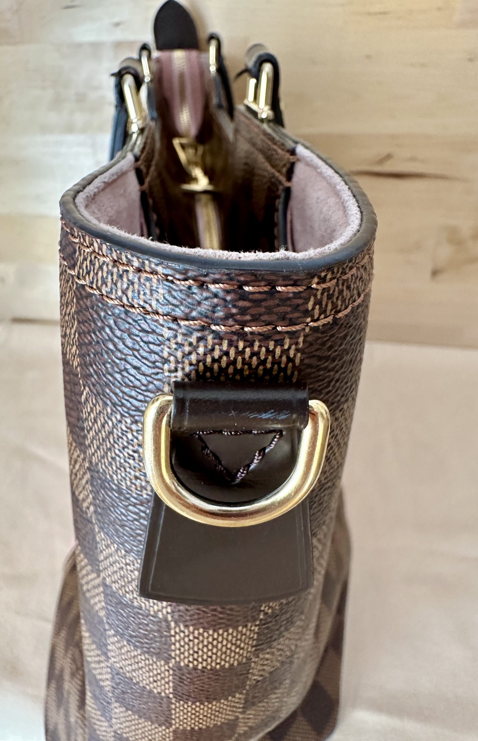 LOUIS VUITTON Jersey Magnolia, Damier, N44041, Datacode FL1109 und Chip – Bild 14