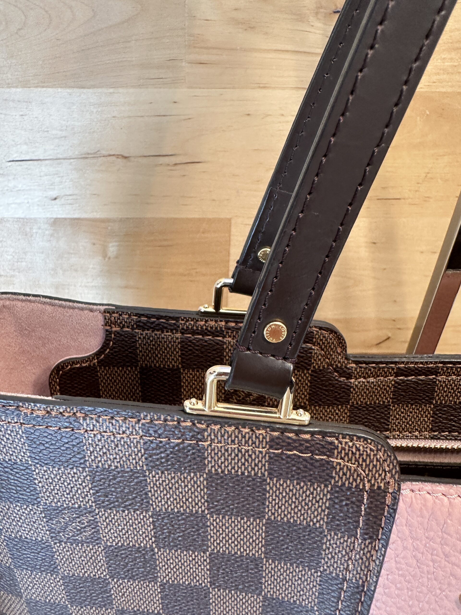 LOUIS VUITTON Jersey Magnolia, Damier, N44041, Datacode FL1109 und Chip – Bild 4