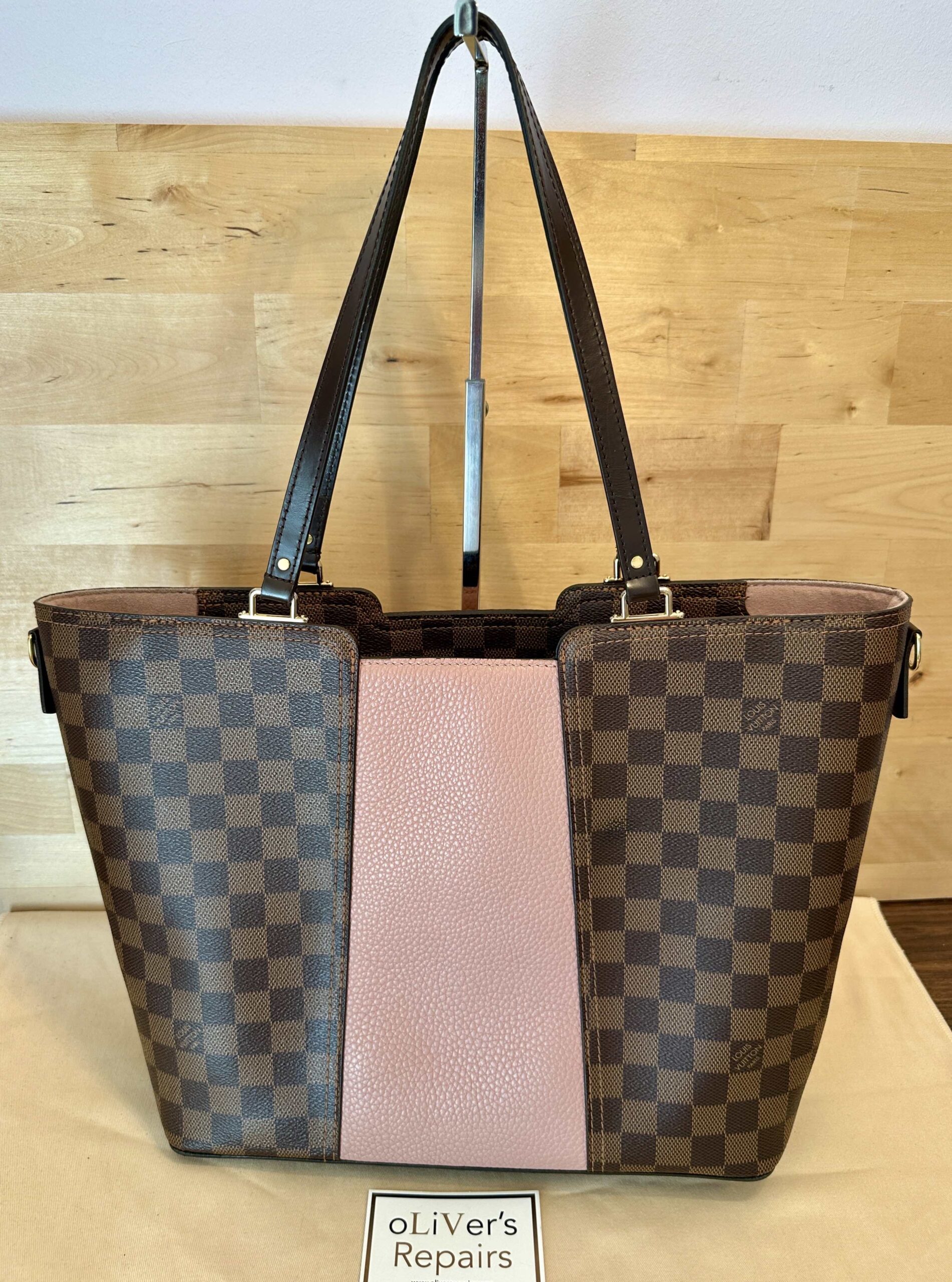 LOUIS VUITTON Jersey Magnolia, Damier, N44041, Datacode FL1109 und Chip – Bild 5