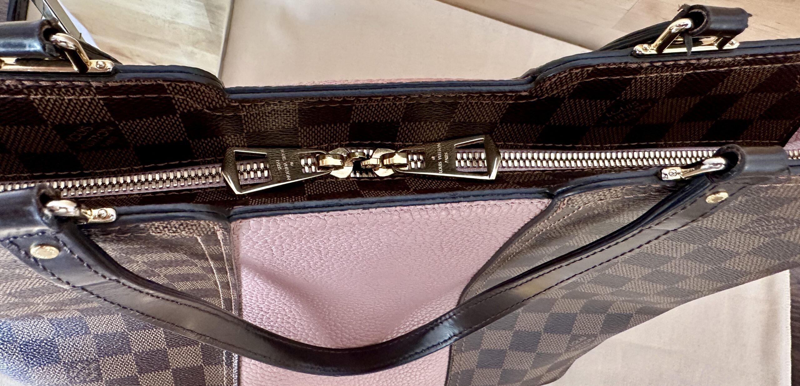 LOUIS VUITTON Jersey Magnolia, Damier, N44041, Datacode FL1109 und Chip – Bild 6