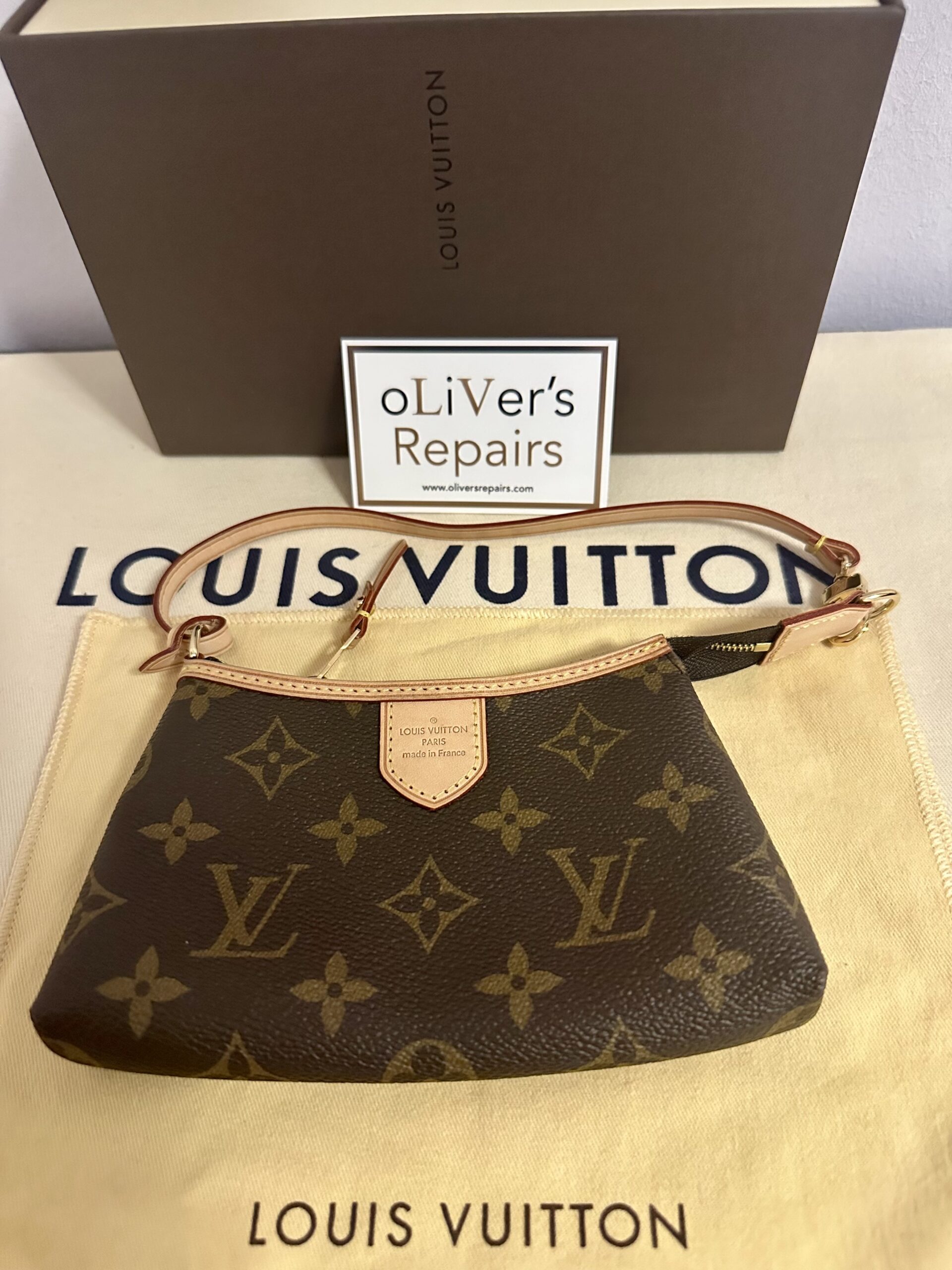LOUIS VUITTON Mini Pochette Delightful M40309, Datacode SA1191 – Bild 14