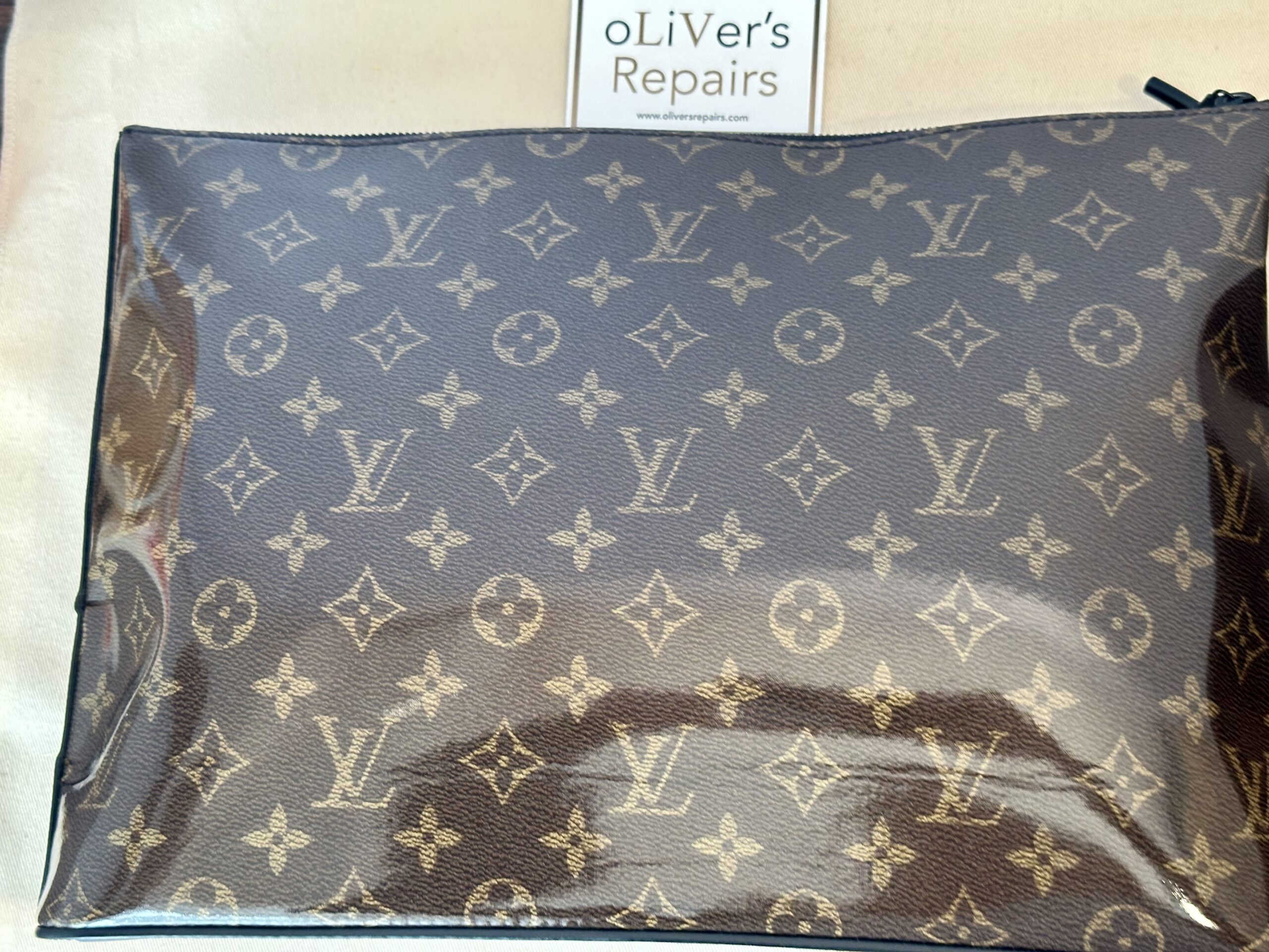 LOUIS VUITTON Pochette Cosmos GLAZE (Glasur) Sonderedition mit Sonderstempel innen – Bild 3