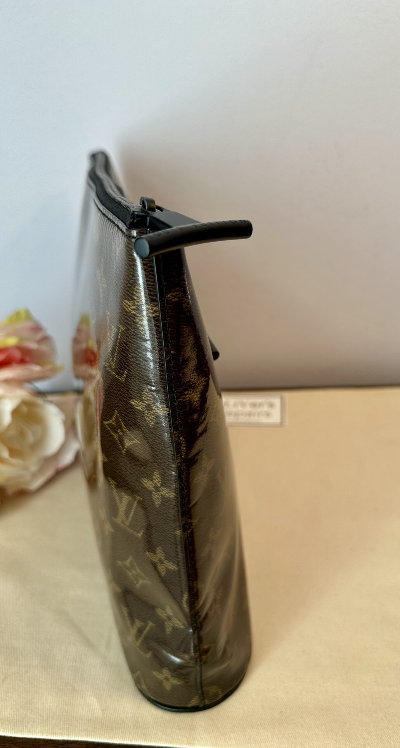 LOUIS VUITTON Pochette Cosmos GLAZE (Glasur) Sonderedition mit Sonderstempel innen – Bild 10