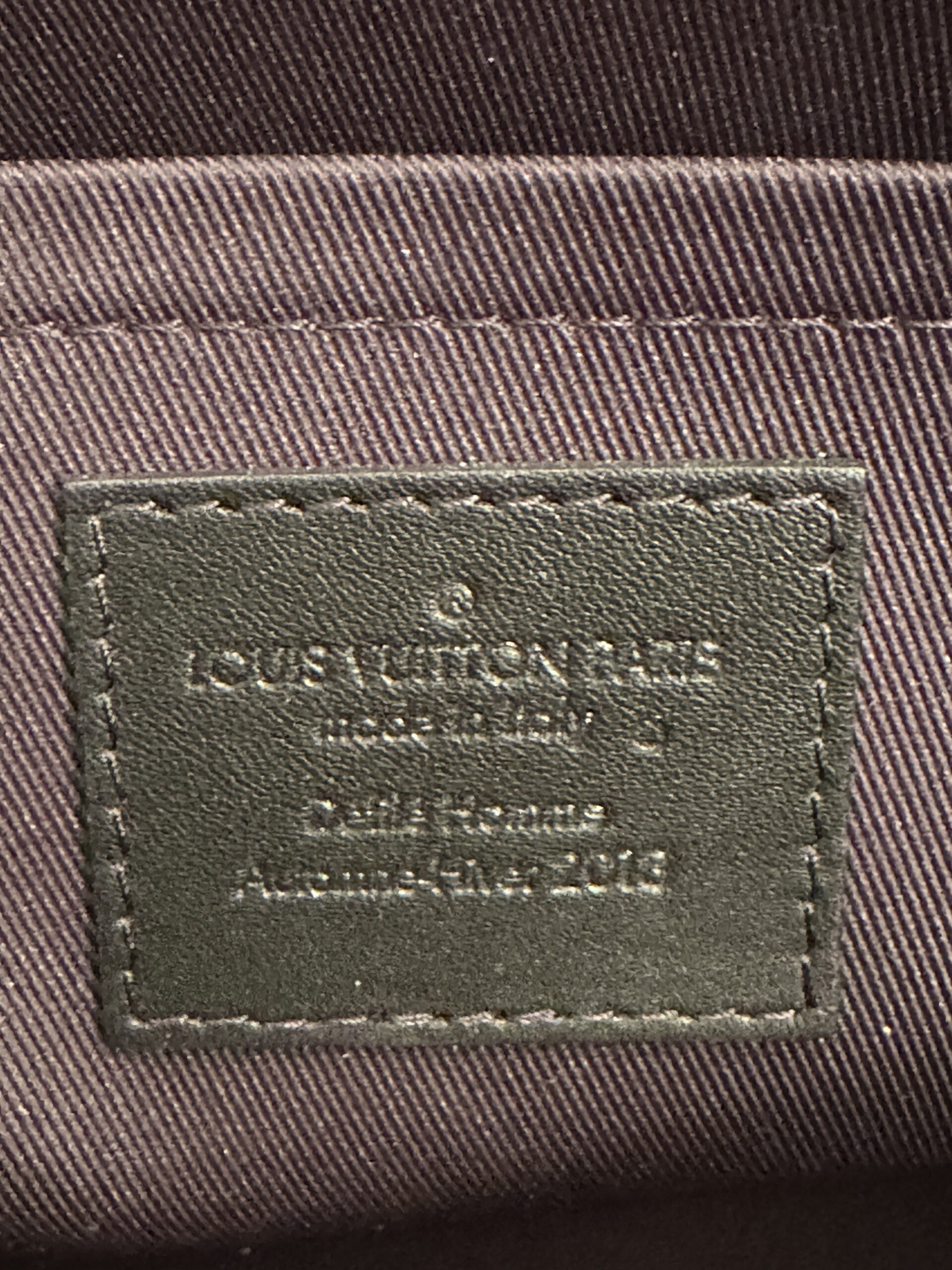 LOUIS VUITTON Pochette Cosmos GLAZE (Glasur) Sonderedition mit Sonderstempel innen – Bild 24