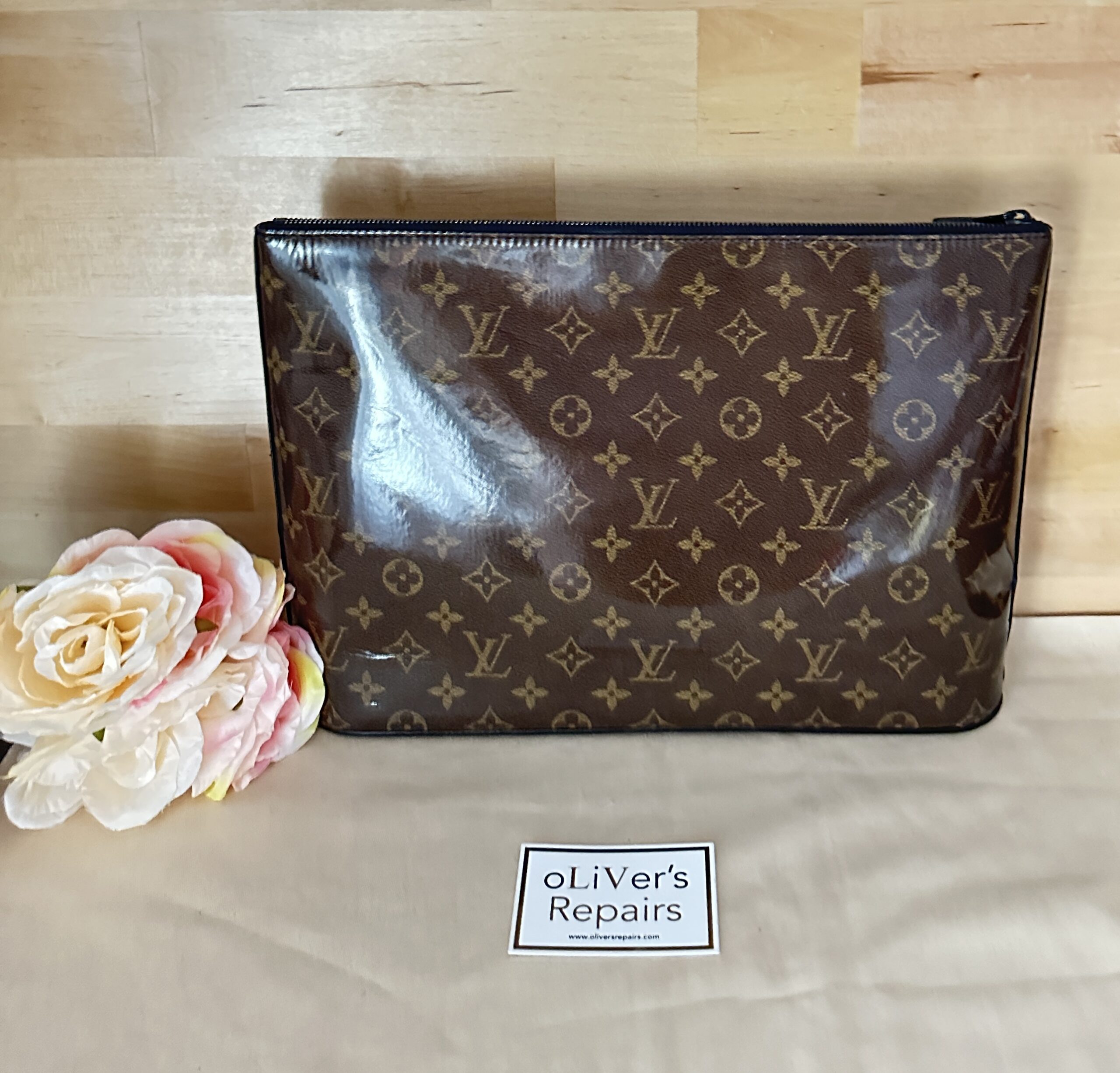 LOUIS VUITTON Pochette Cosmos GLAZE (Glasur) Sonderedition mit Sonderstempel innen – Bild 18