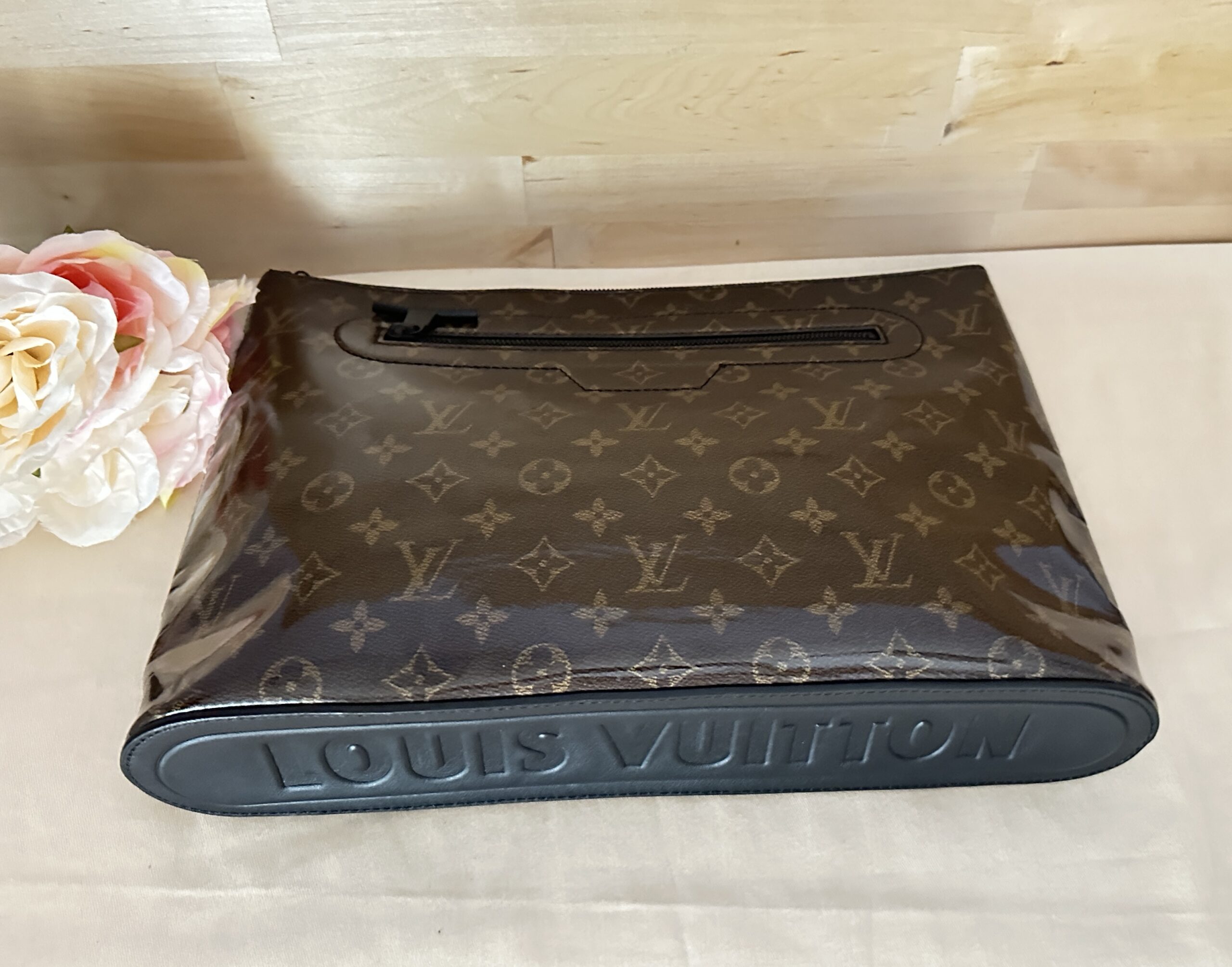 LOUIS VUITTON Pochette Cosmos GLAZE (Glasur) Sonderedition mit Sonderstempel innen – Bild 22