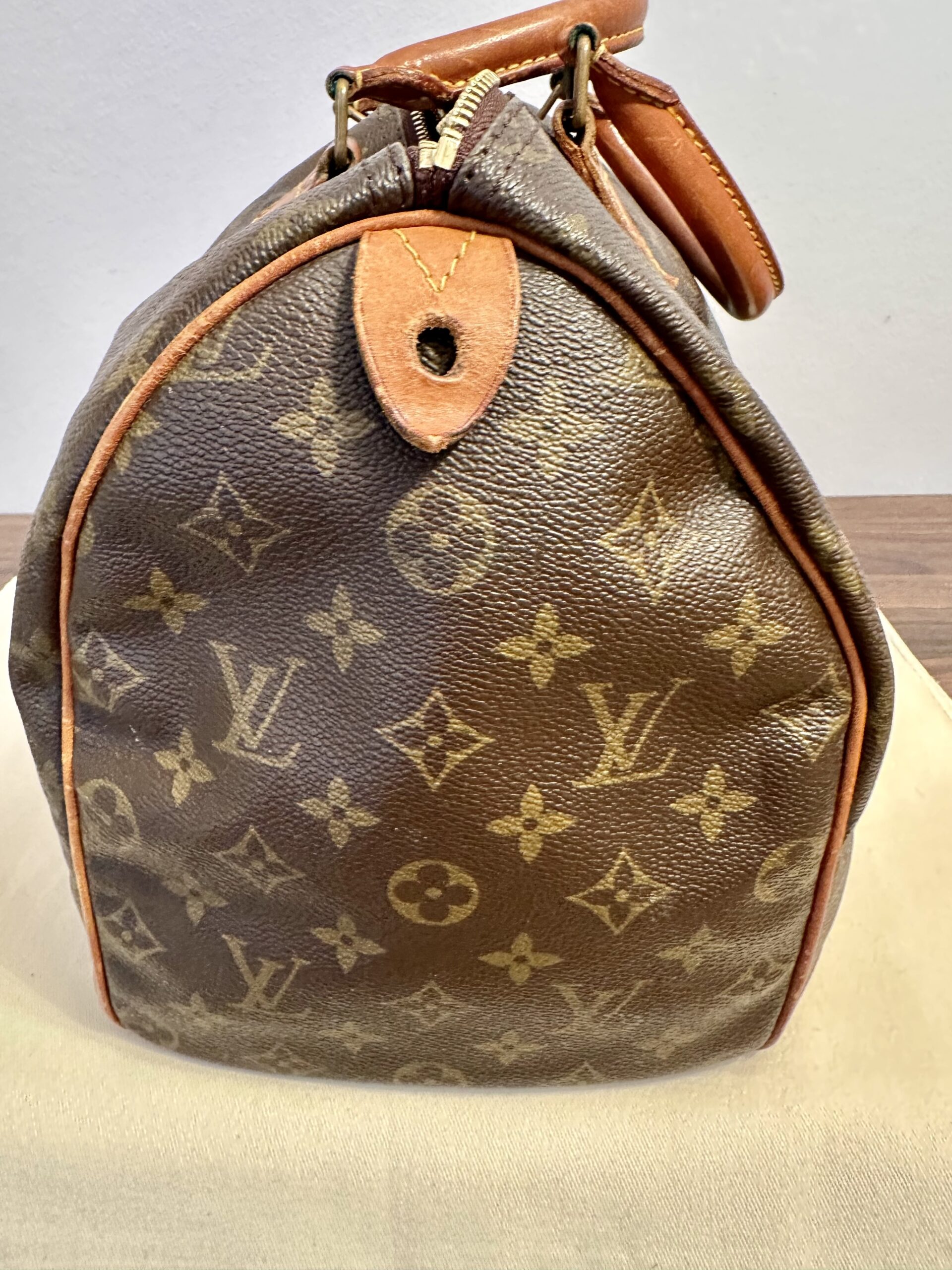 LOUIS VUITTON Speedy 35 monogram, M41524, Datacode 823 – Bild 20