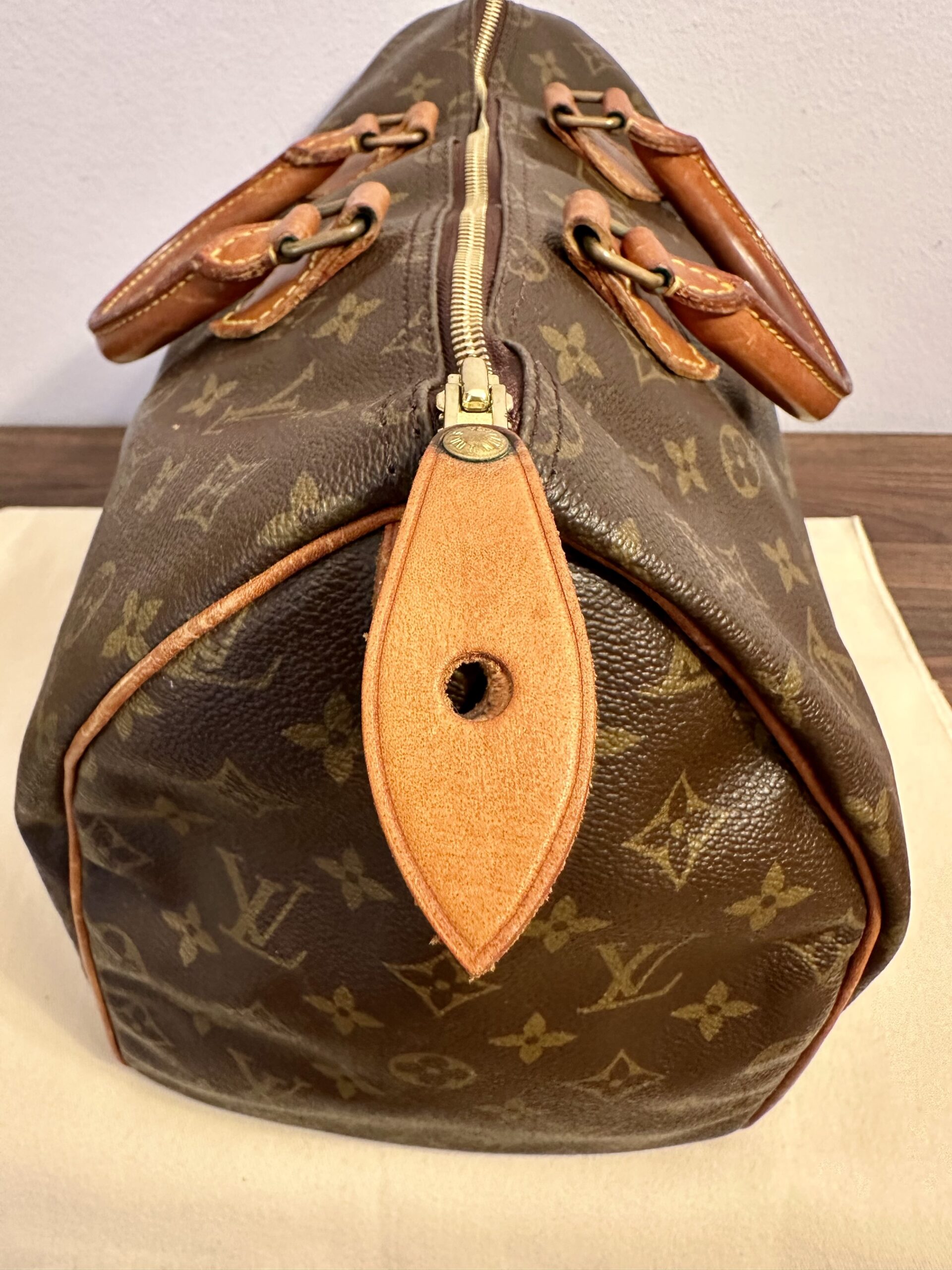 LOUIS VUITTON Speedy 35 monogram, M41524, Datacode 823 – Bild 21