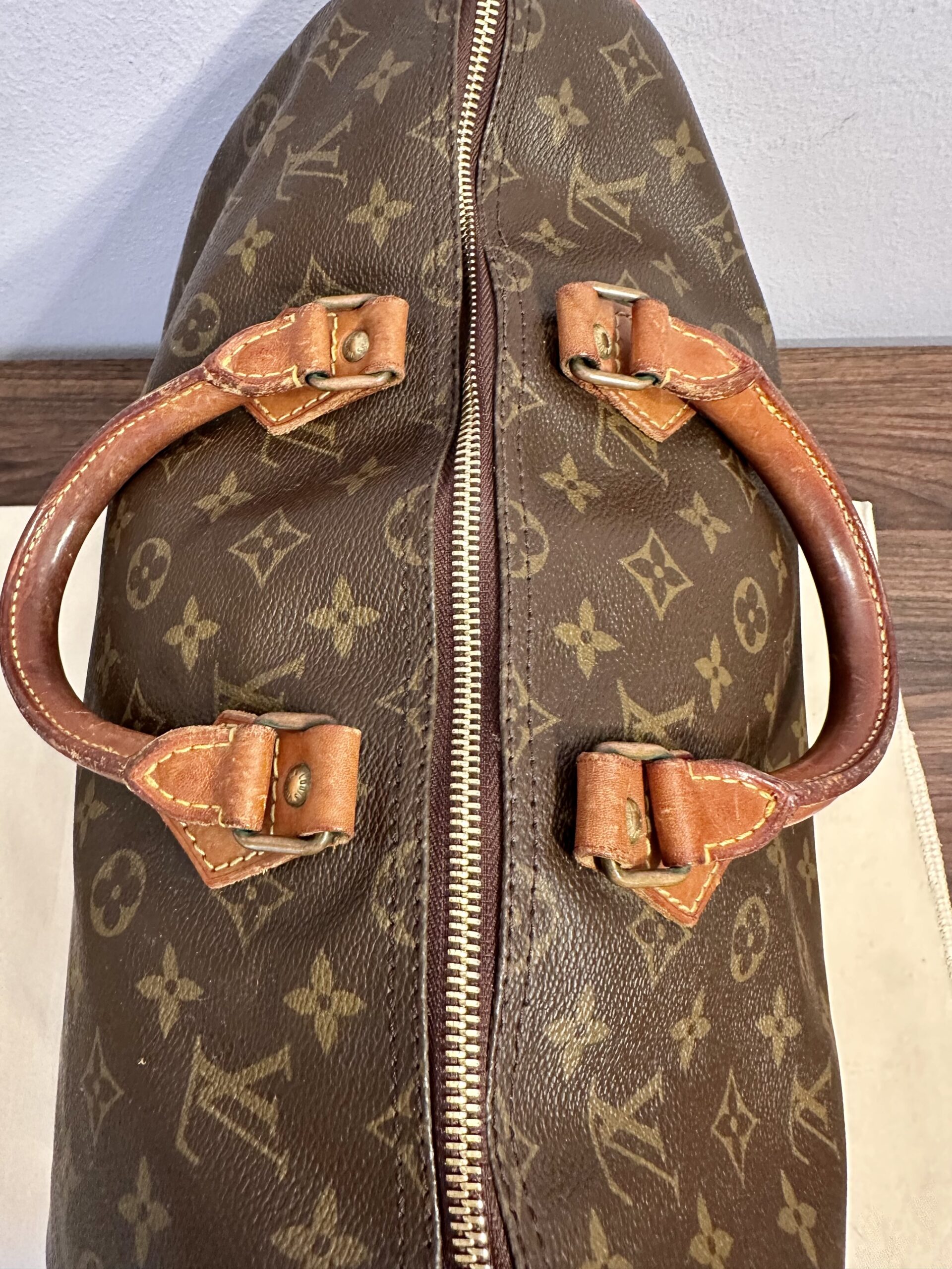 LOUIS VUITTON Speedy 35 monogram, M41524, Datacode 823 – Bild 22