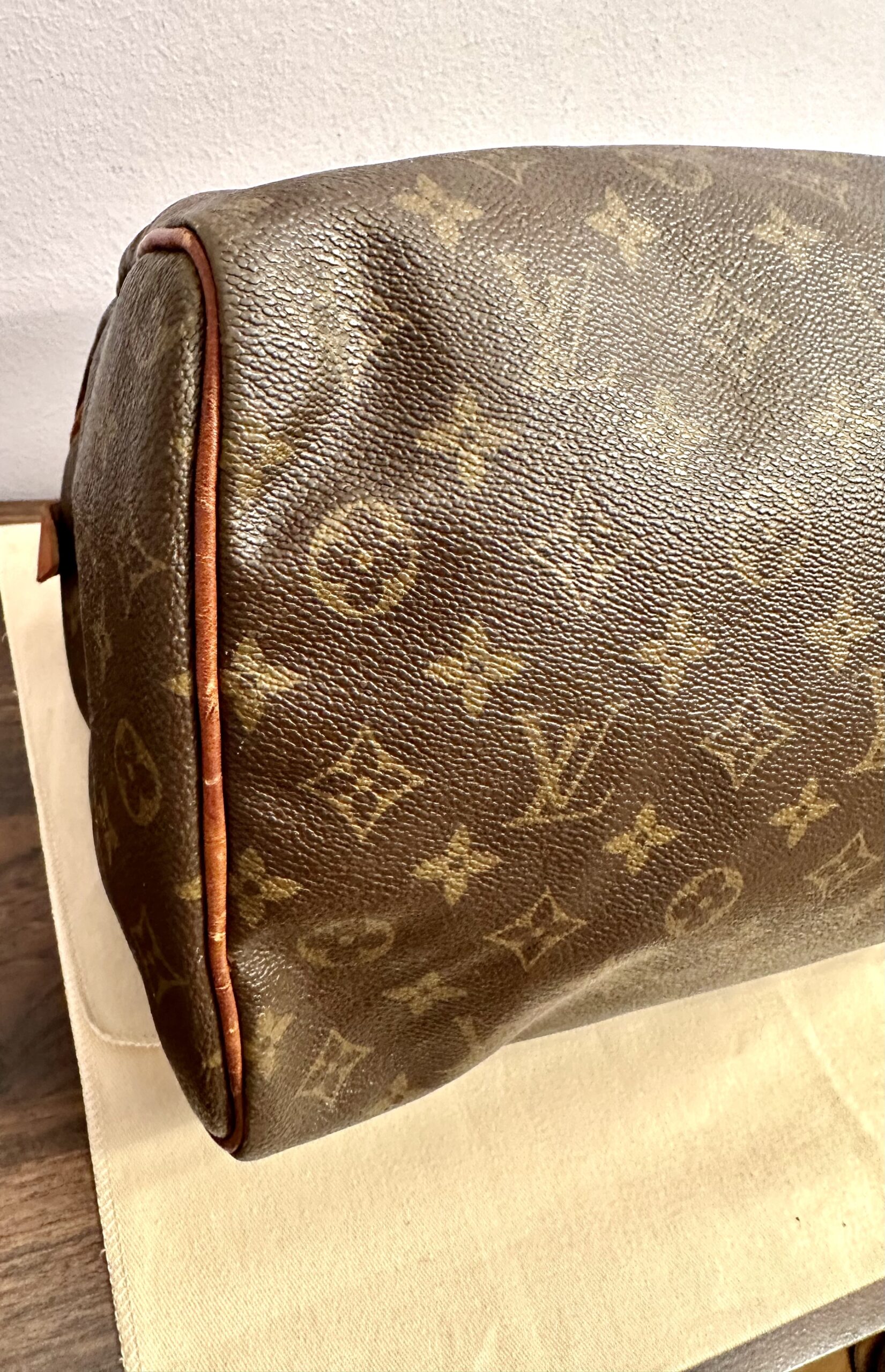 LOUIS VUITTON Speedy 35 monogram, M41524, Datacode 823 – Bild 11