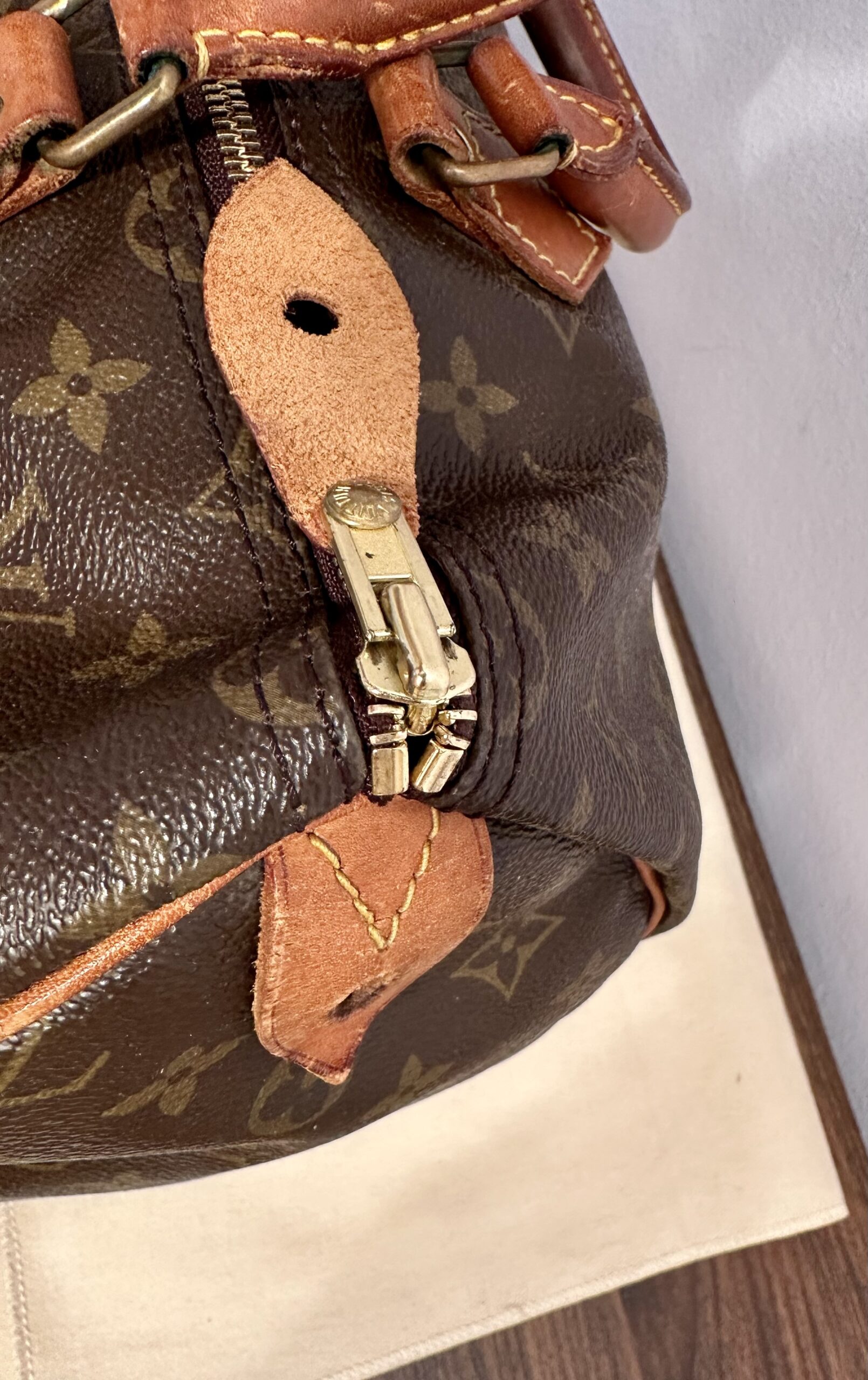 LOUIS VUITTON Speedy 35 monogram, M41524, Datacode 823 – Bild 14