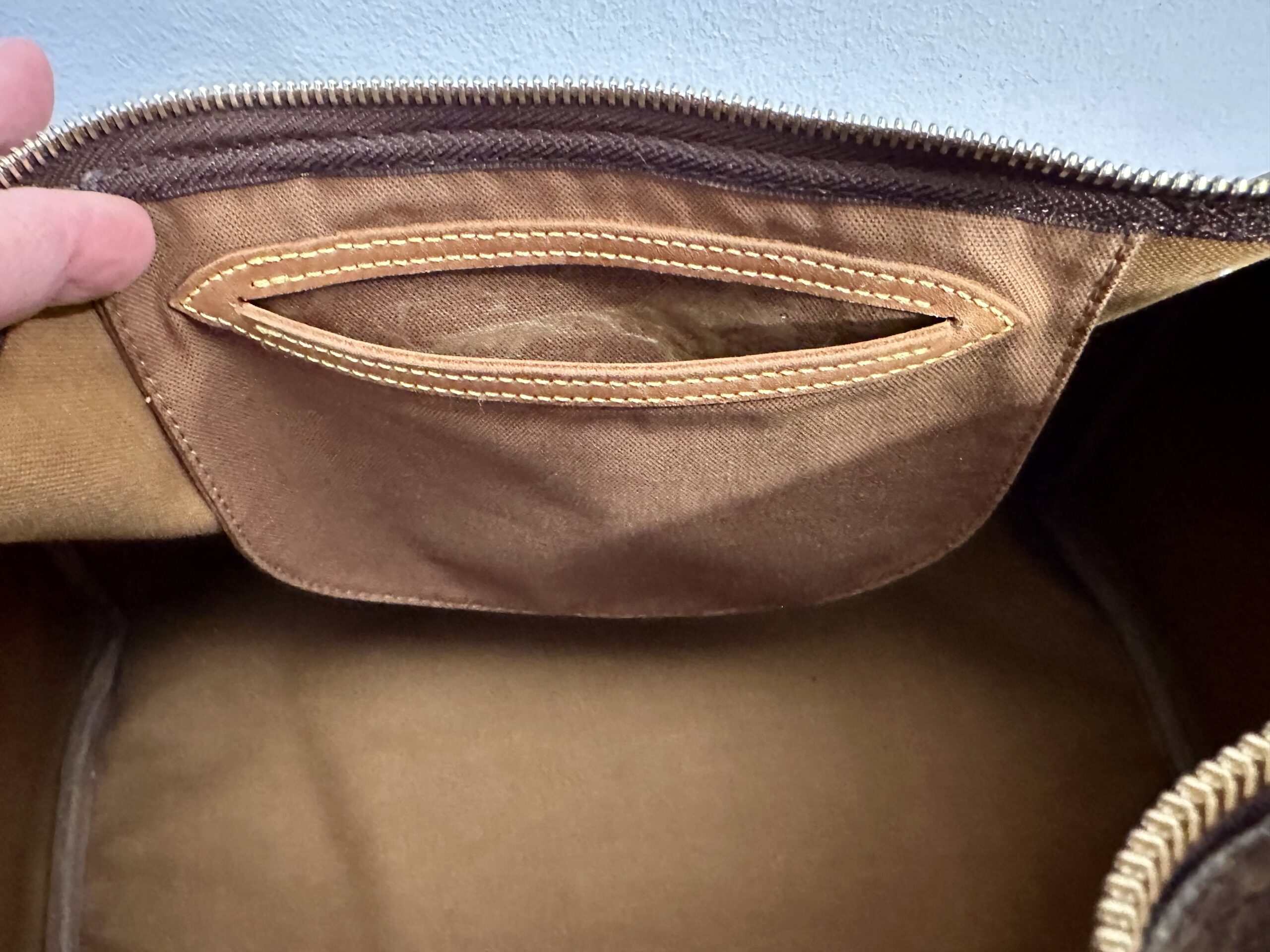 LOUIS VUITTON Speedy 35 monogram, M41524, Datacode 823 – Bild 15