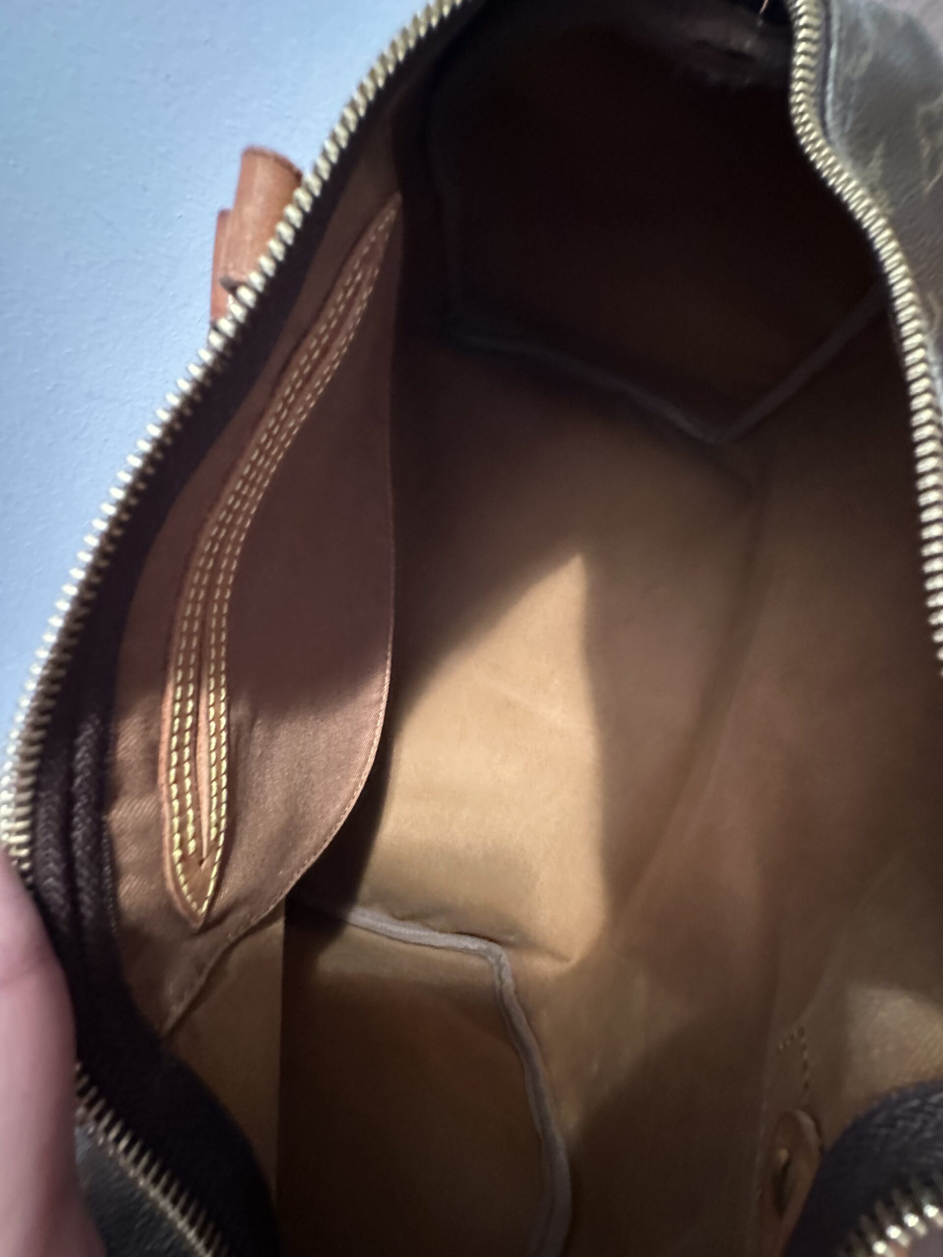 LOUIS VUITTON Speedy 35 monogram, M41524, Datacode 823 – Bild 12