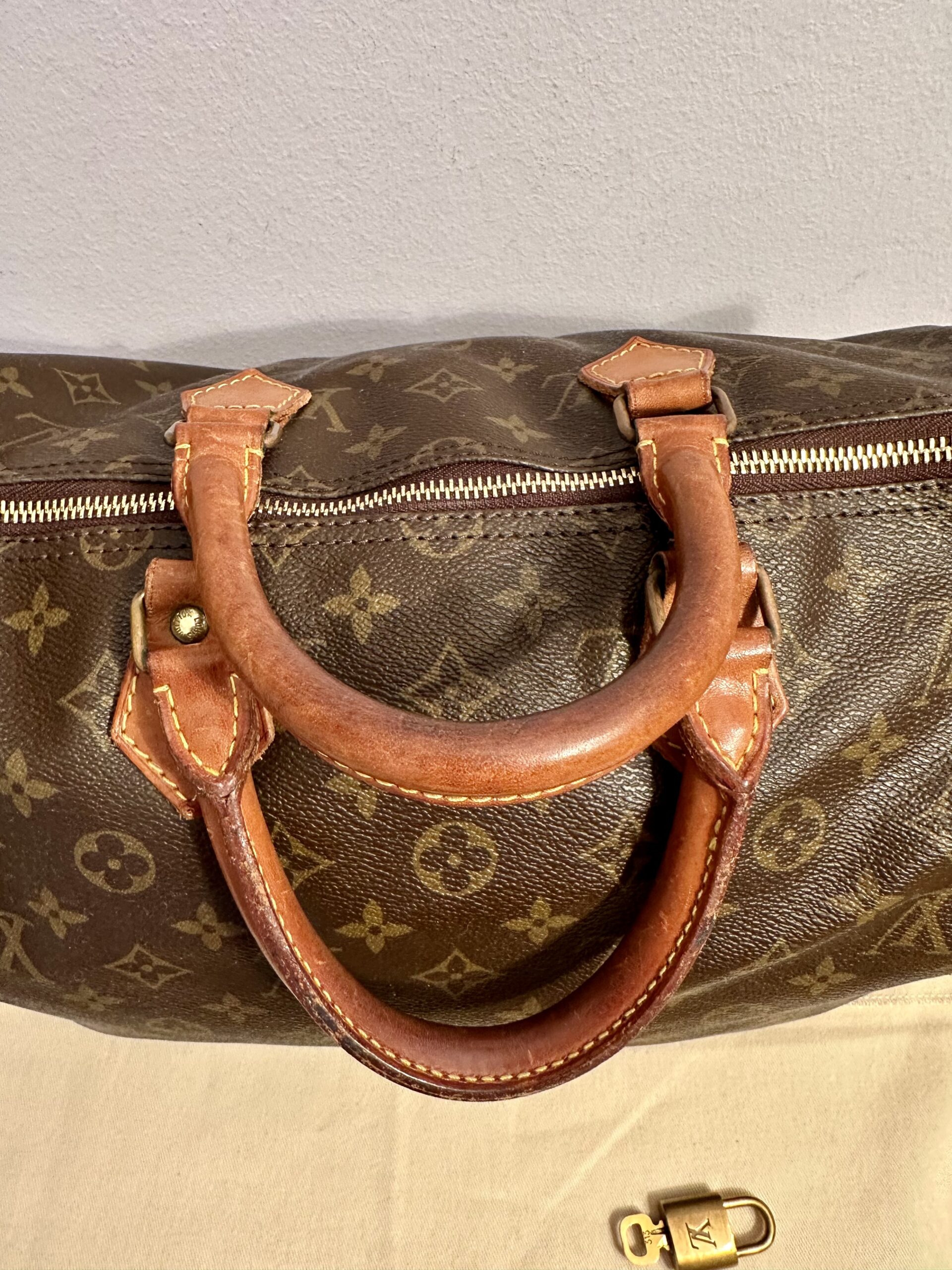 LOUIS VUITTON Speedy 35 monogram, M41524, Datacode 823 – Bild 6