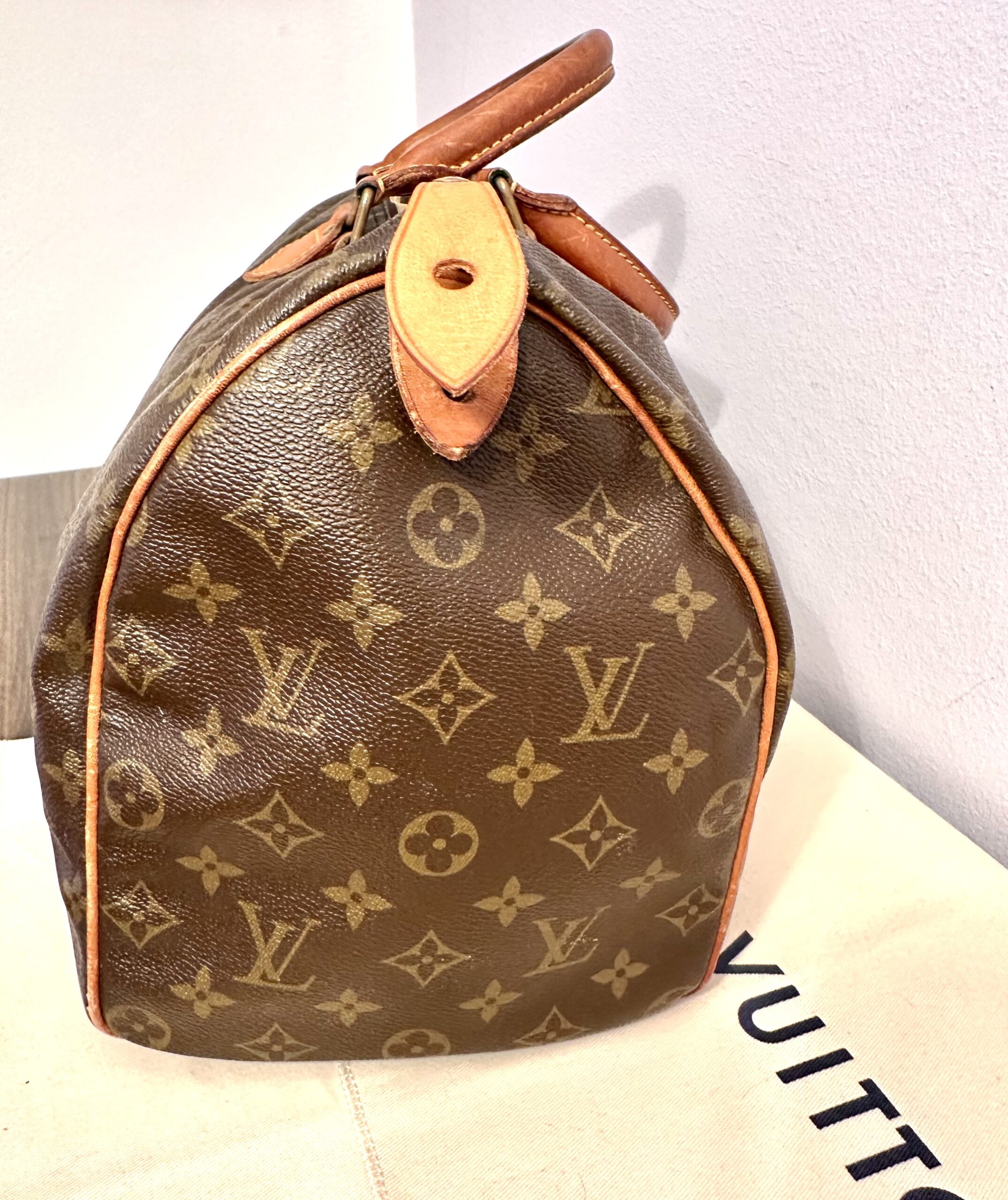 LOUIS VUITTON Speedy 35 monogram, M41524, Datacode 823 – Bild 8