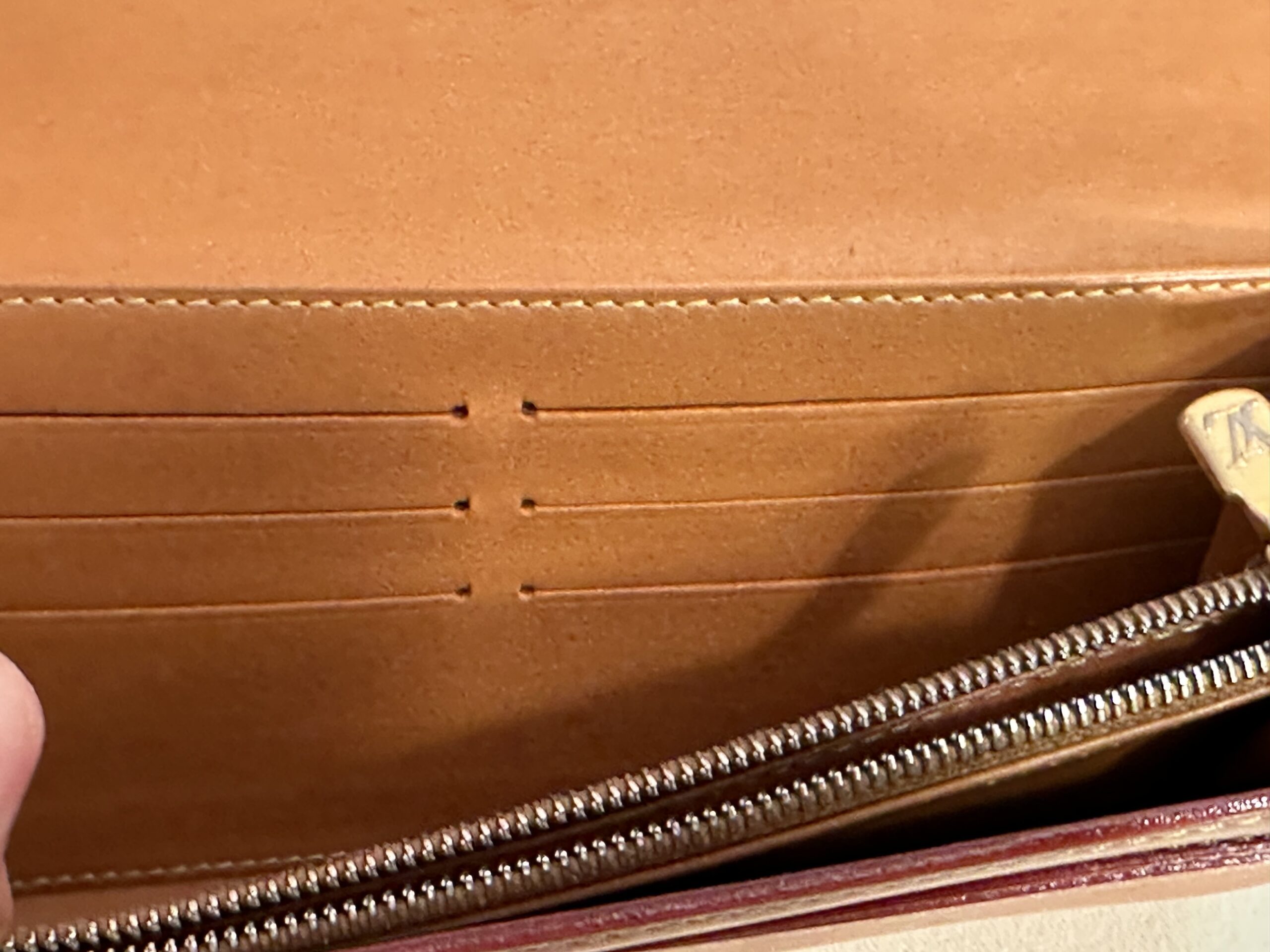 LOUIS VUITTON Wallet Sarah VVN-Leder , M85039, Datacode VI4131 RARITÄT – Bild 11