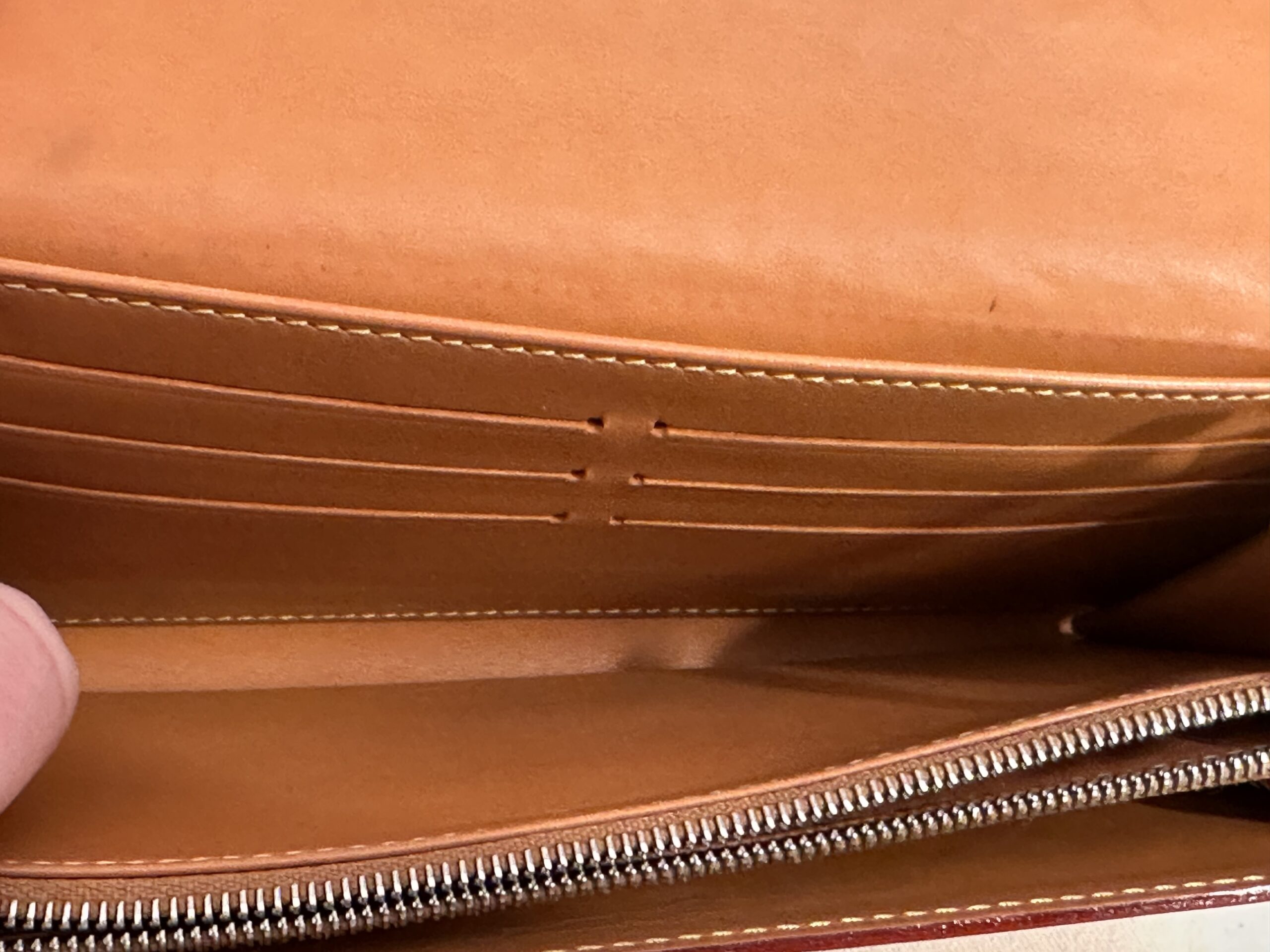 LOUIS VUITTON Wallet Sarah VVN-Leder , M85039, Datacode VI4131 RARITÄT – Bild 15