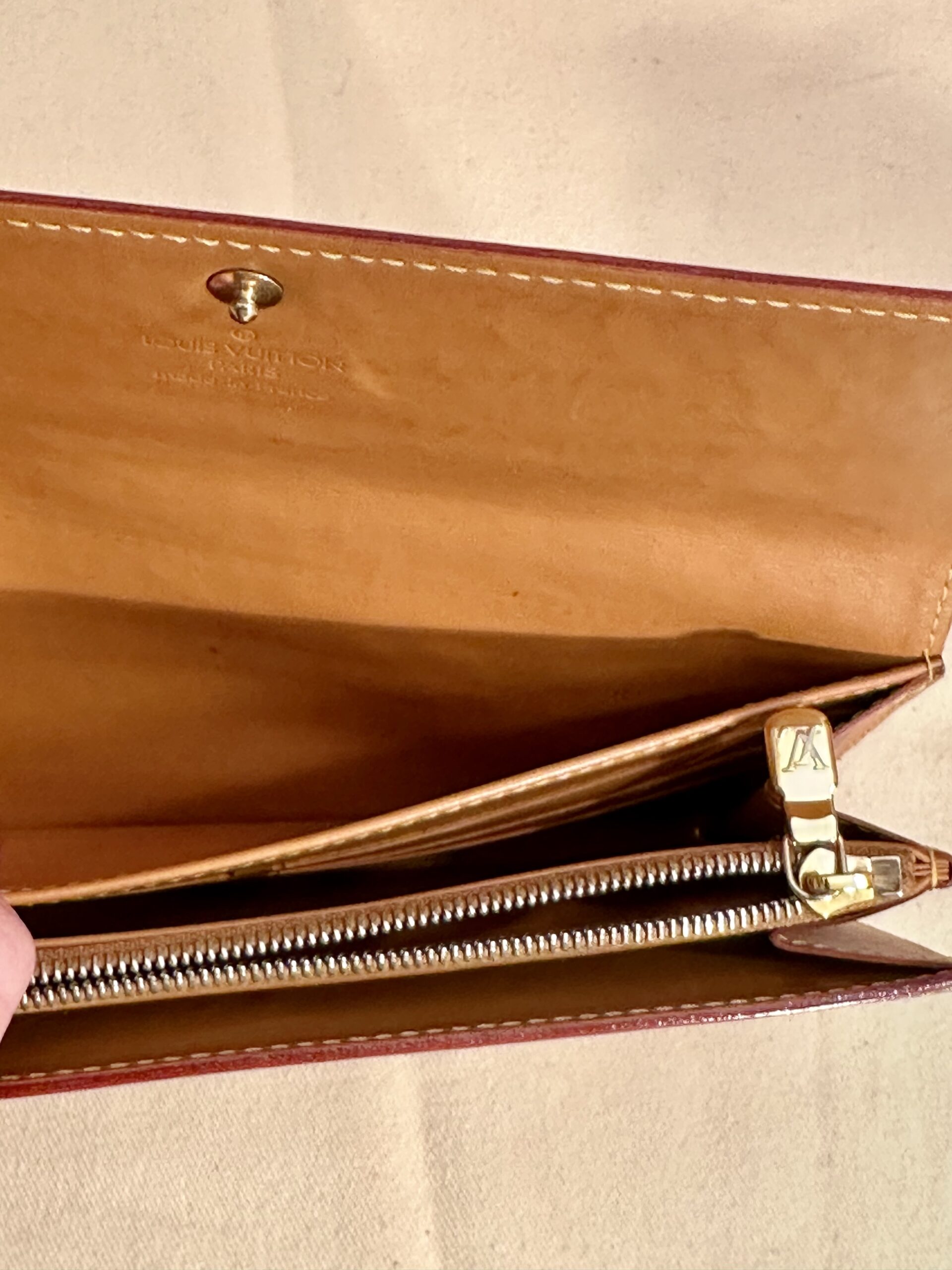 LOUIS VUITTON Wallet Sarah VVN-Leder , M85039, Datacode VI4131 RARITÄT – Bild 16