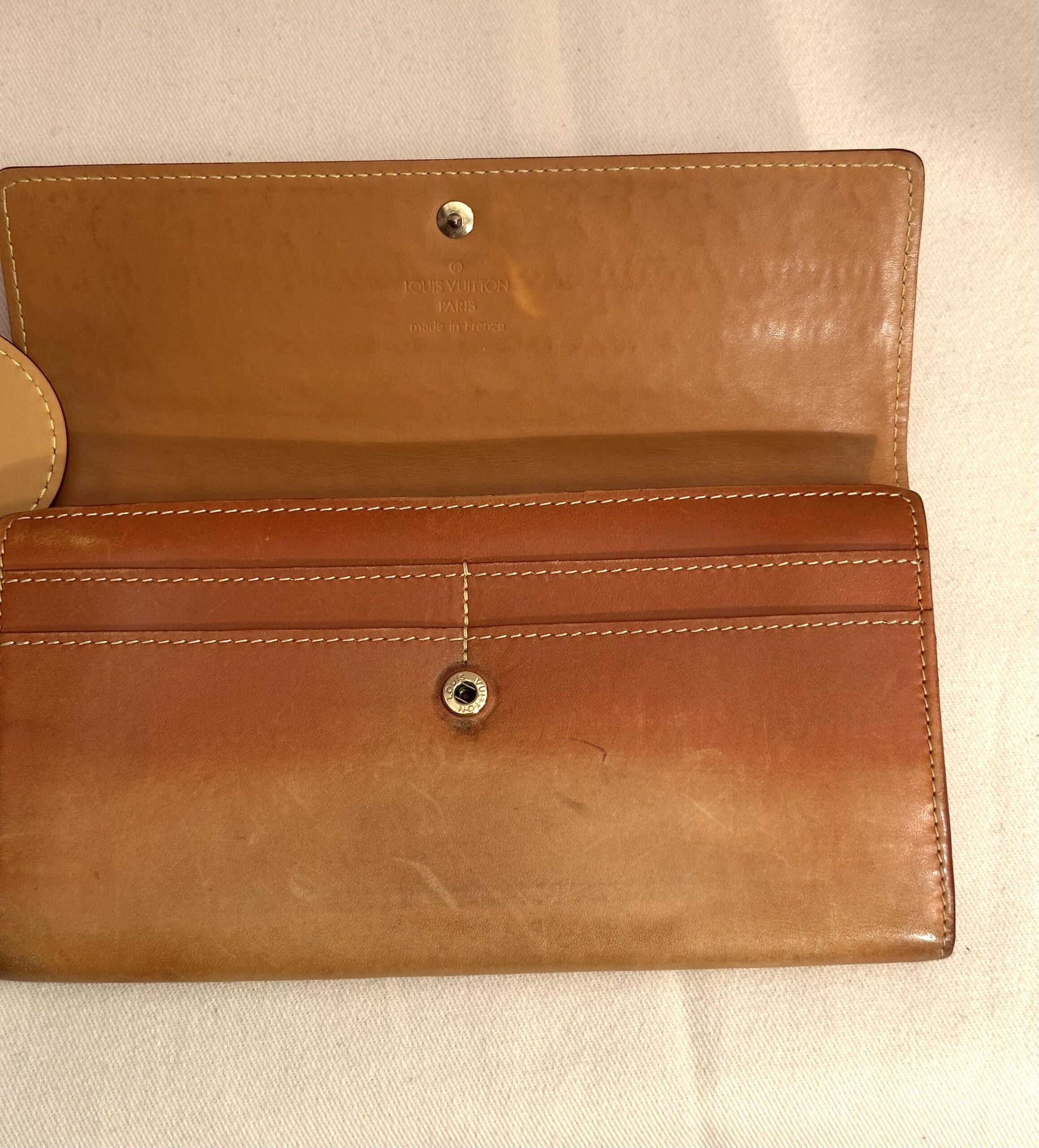 LOUIS VUITTON Wallet Sarah VVN-Leder , M85039, Datacode VI4131 RARITÄT – Bild 7
