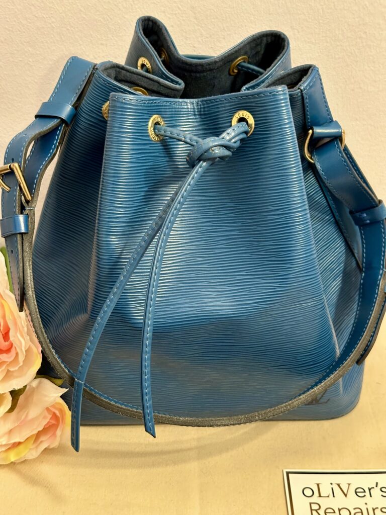 LOUIS VUITTON Noe Petit Epi, blue, M44105, AR0964