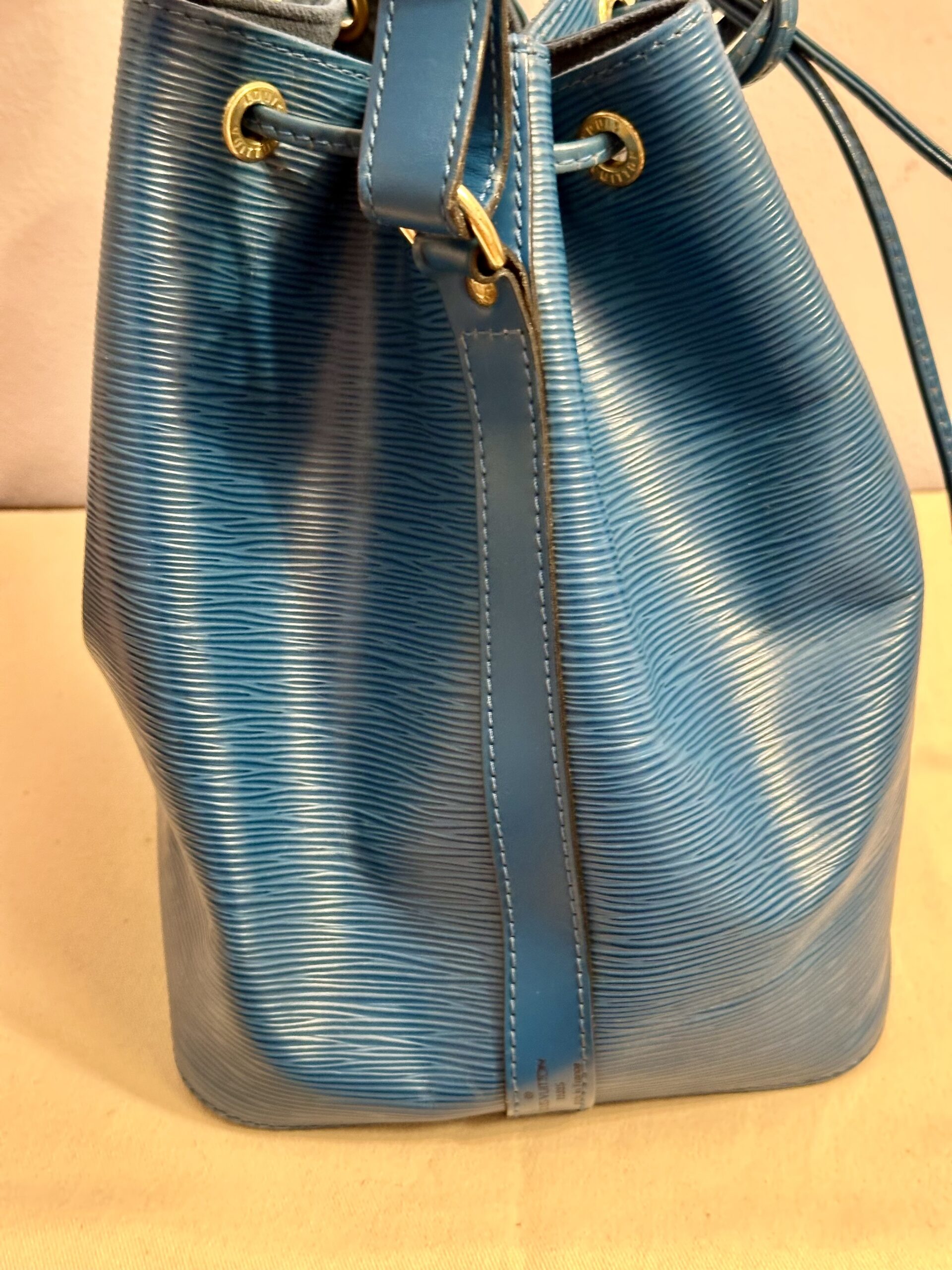 LOUIS VUITTON Noe Petit Epi, blue, M44105, AR0964 – Bild 3