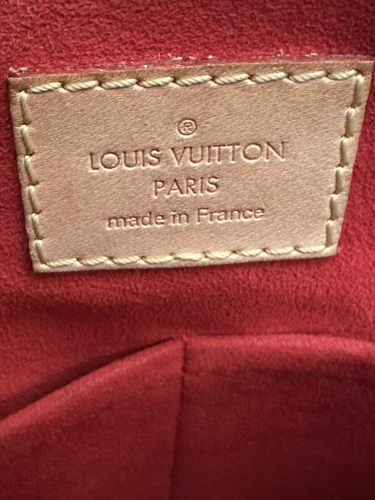 LOUIS VUITTON Pallas MM, M41175, SN2154 inkl. verstellbarem Riemen – Bild 12