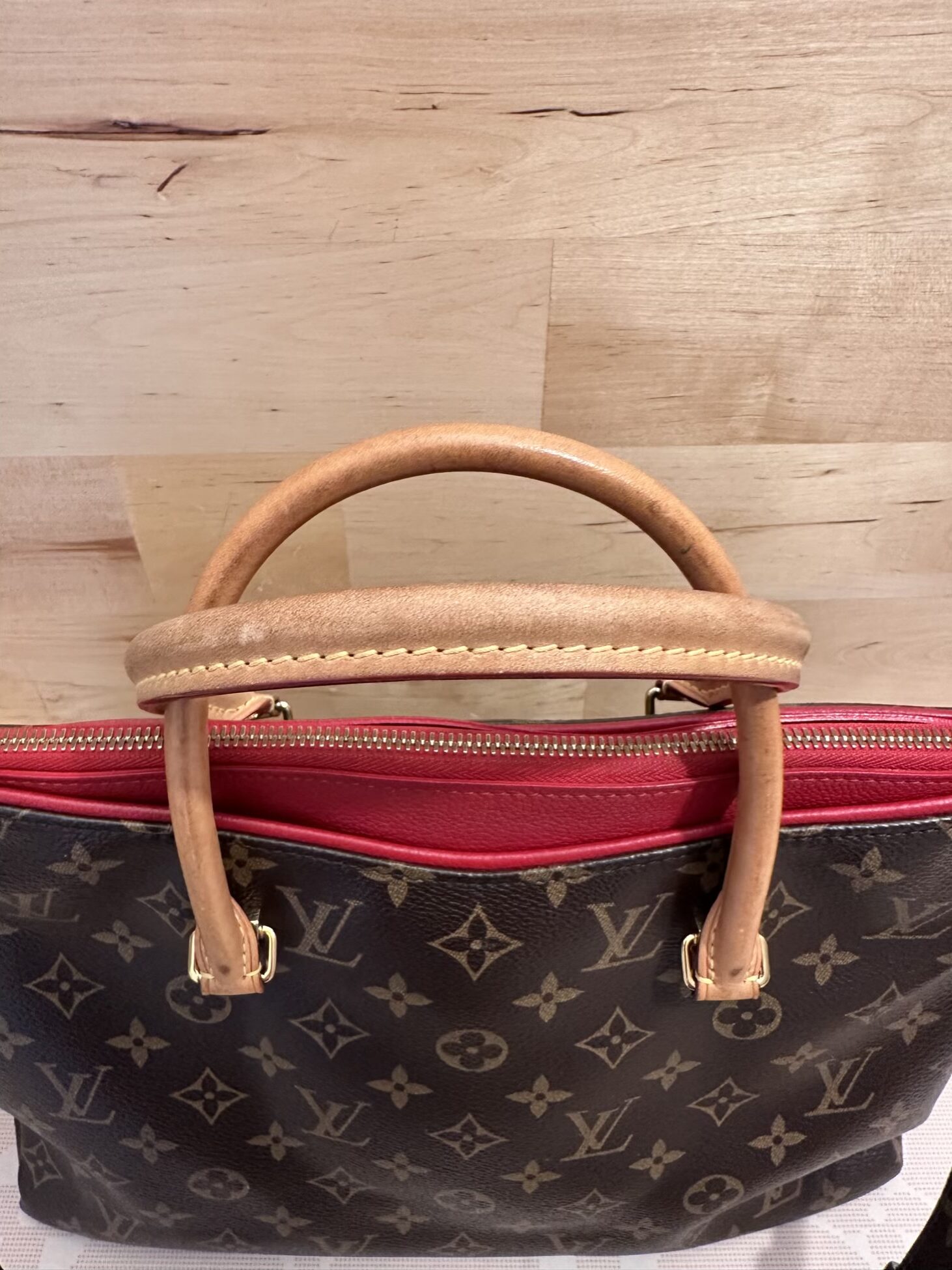 LOUIS VUITTON Pallas MM, M41175, SN2154 inkl. verstellbarem Riemen – Bild 19