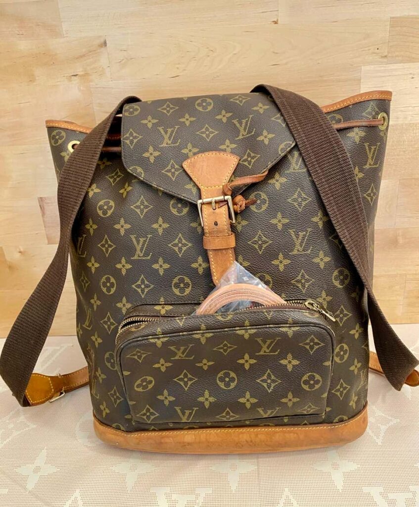 LOUIS VUITTON Rucksack Backpack Montsouris GM, M51135, SP0071