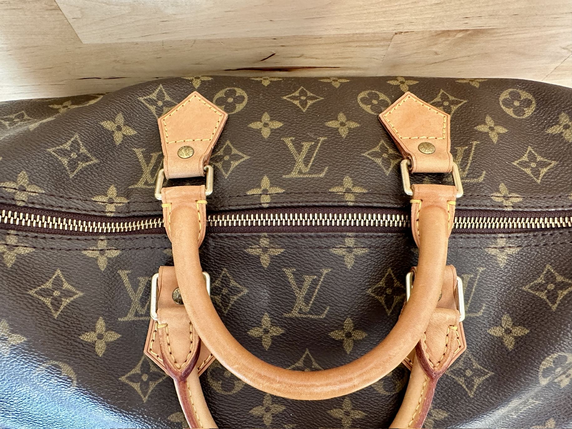 LOUIS VUITTON Speedy 40, M41522, SP1927, ausgezeichneter Zustand – Bild 2