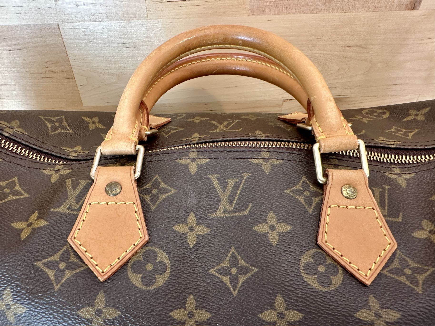 LOUIS VUITTON Speedy 40, M41522, SP1927, ausgezeichneter Zustand – Bild 17