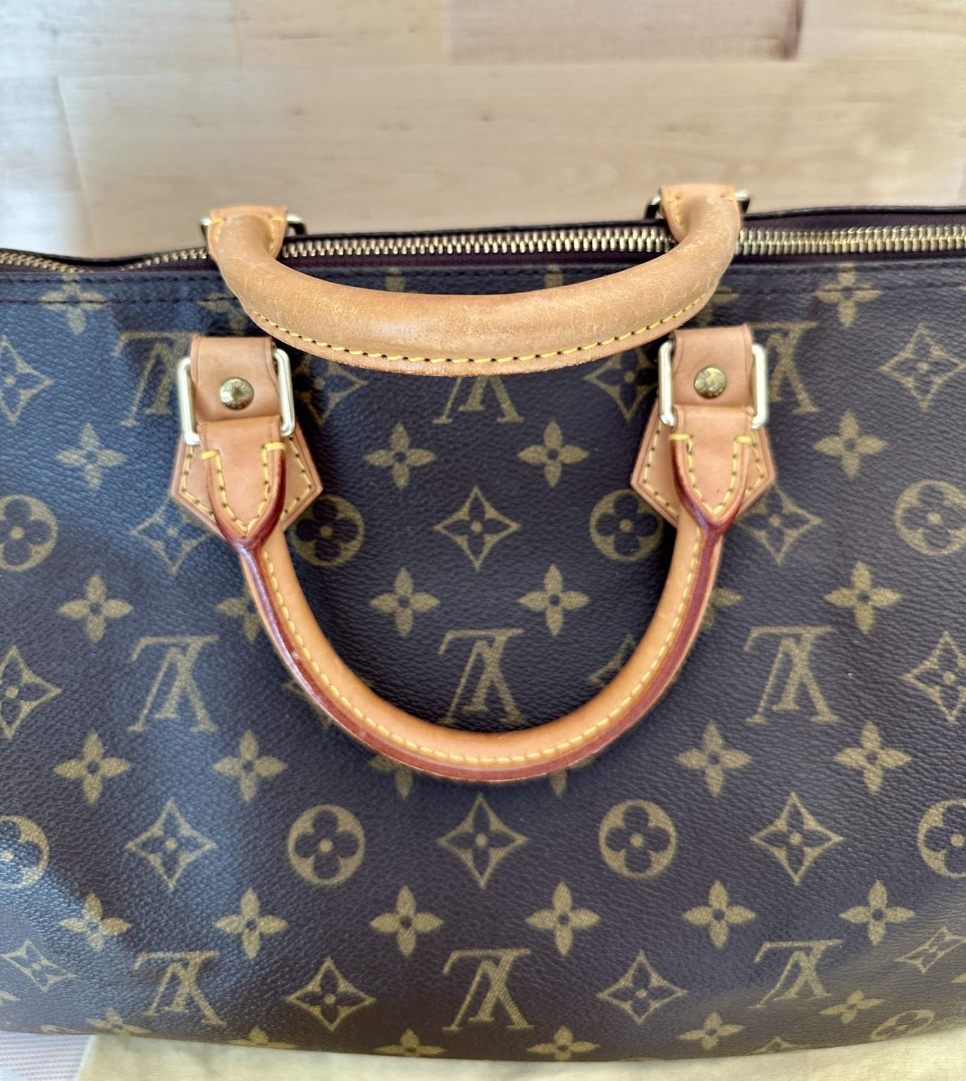 LOUIS VUITTON Speedy 40, M41522, SP1927, ausgezeichneter Zustand – Bild 3