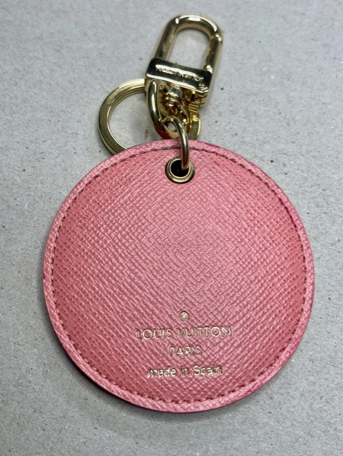 LOUIS VUITTON Bagcharm, M61028,Porte-Clés Illustré Posies, Flower Trunk – Bild 5