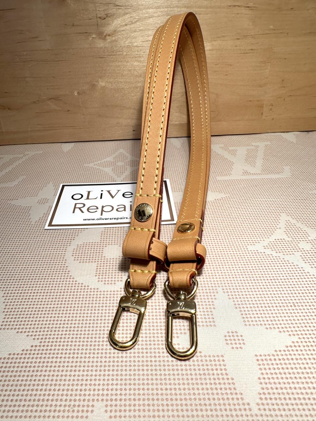 LOUIS VUITTON Taschenriemen VVN, verstellbar, unbenutzt
