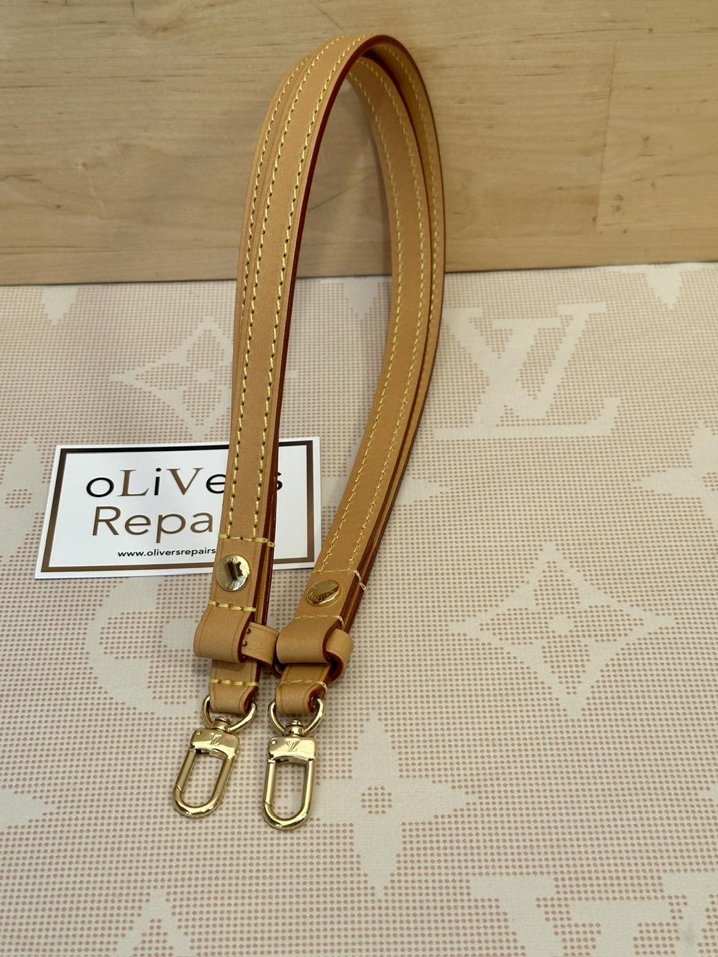 LOUIS VUITTON Taschenriemen VVN, verstellbar, unbenutzt – Bild 7