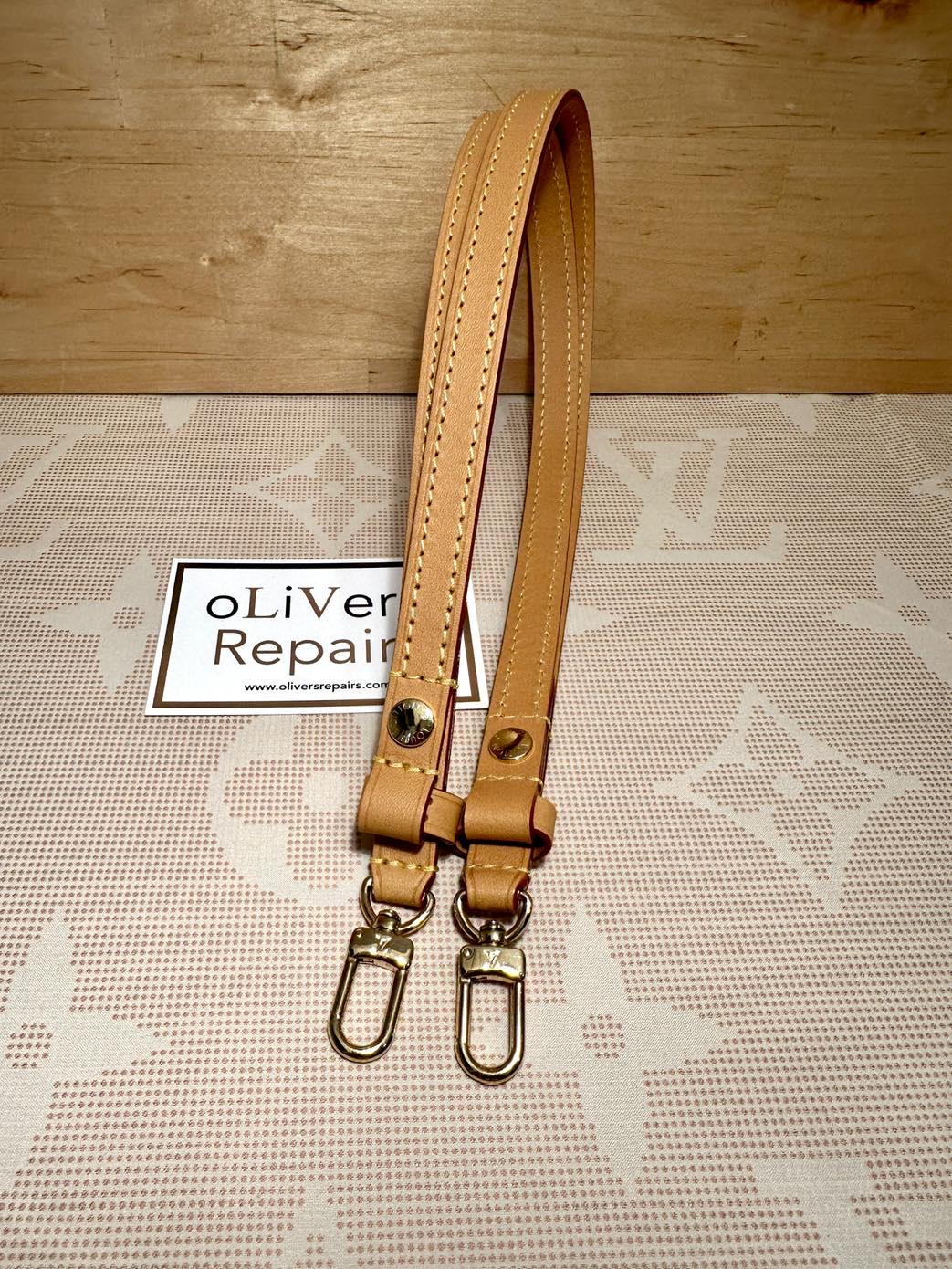 LOUIS VUITTON Taschenriemen VVN, verstellbar, unbenutzt – Bild 9