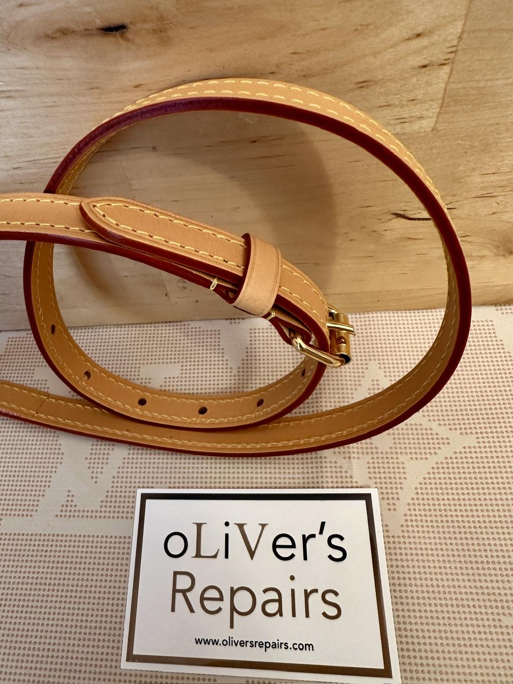 LOUIS VUITTON Taschenriemen VVN, verstellbar – Bild 4