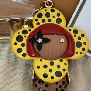 LOUIS VUITTON x Yayoi Kusama Porte-Clés Vivienne Infinity Dots RARITÄT Bagcharm