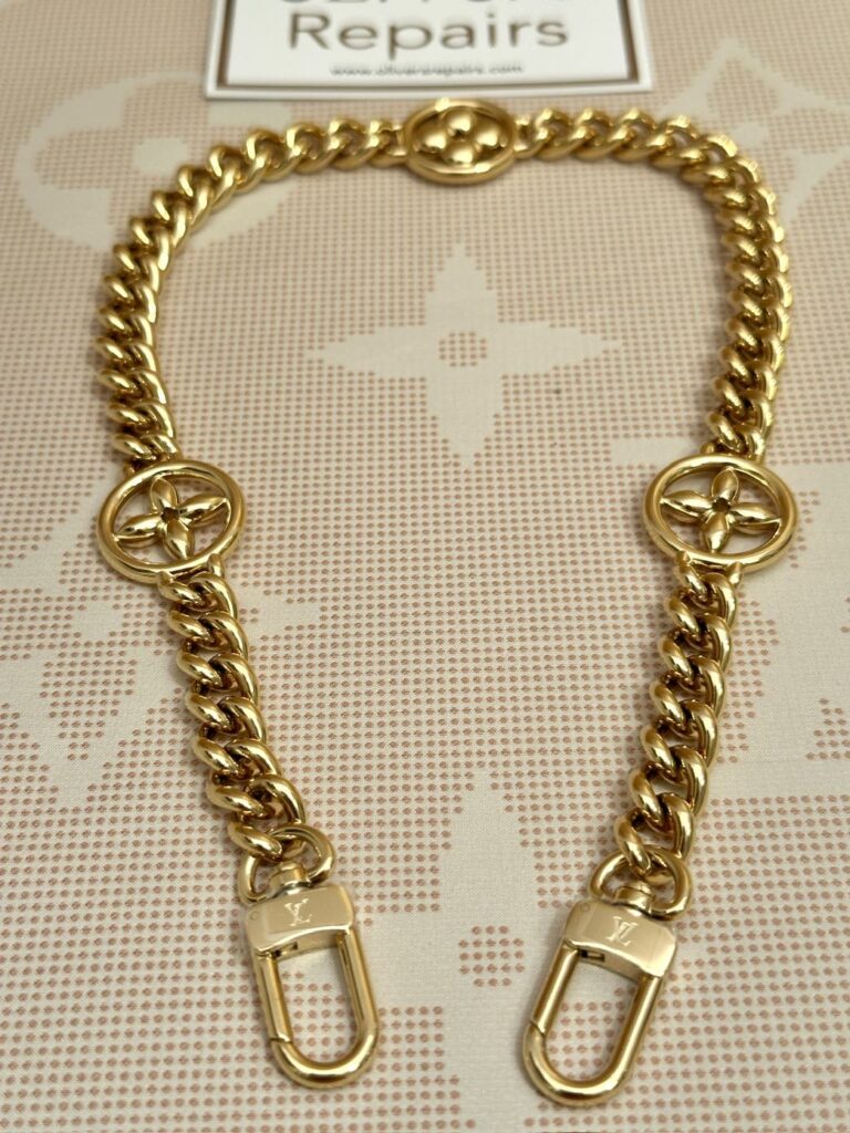 LOUIS VUITTON Taschenkette/Kettengurt Flower